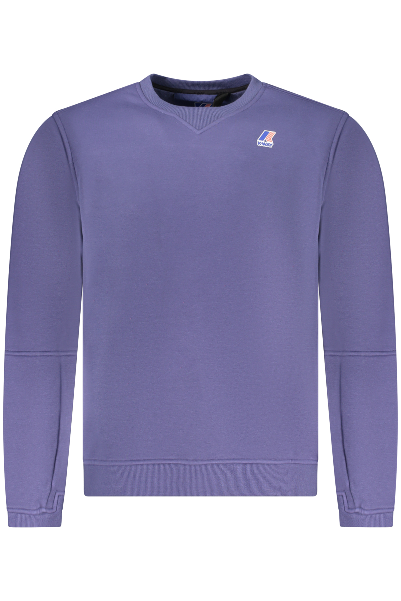 K-WAY MEN BLUE ZIP-UP SWEATSHIRT K-WAY MEN BLUE ZIP-UP SWEATSHIRT