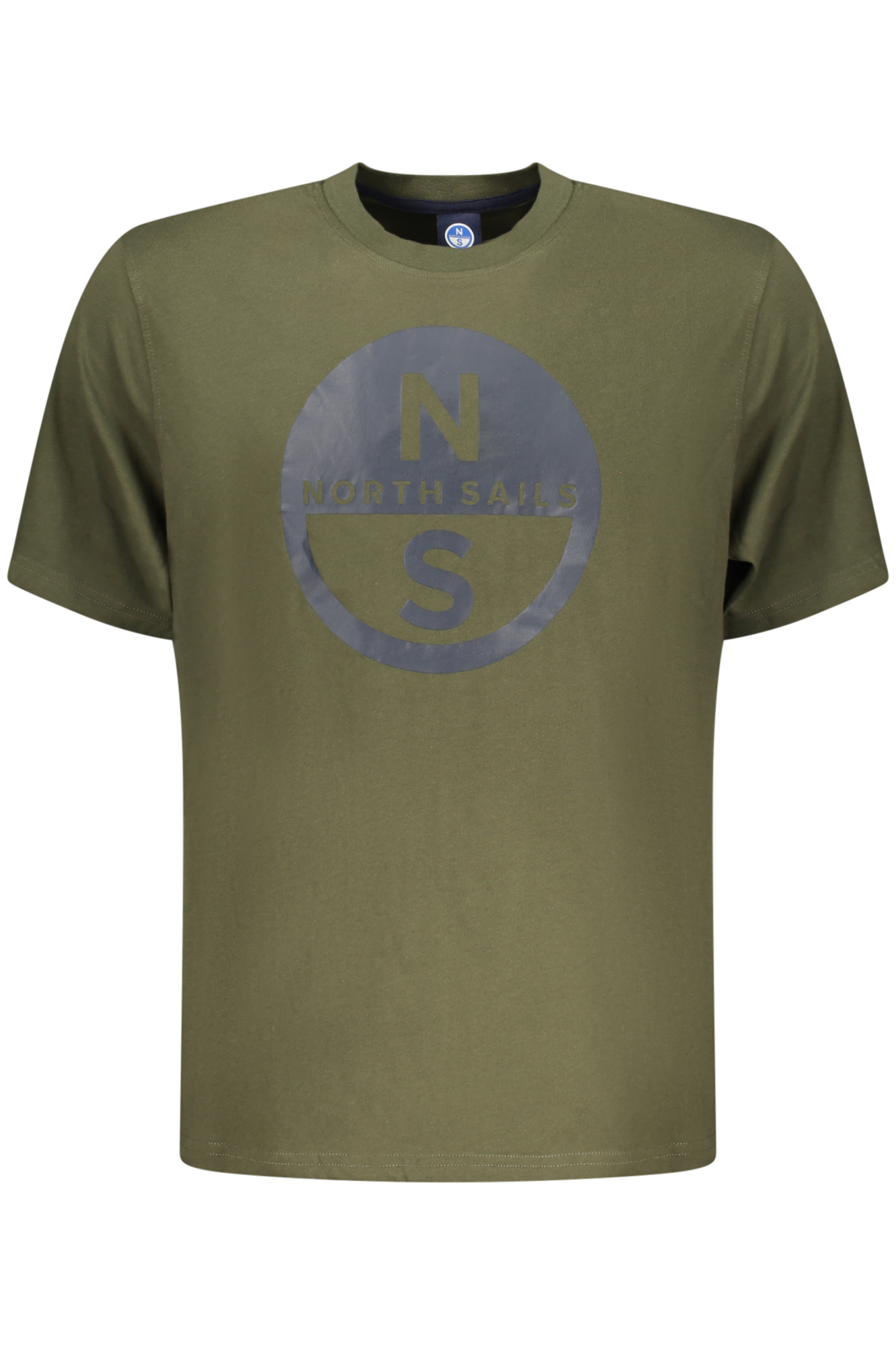NORTH SAILS MEN SHORT-SLEEVED T-SHIRT GREEN NORTH SAILS MEN SHORT-SLEEVED T-SHIRT GREEN