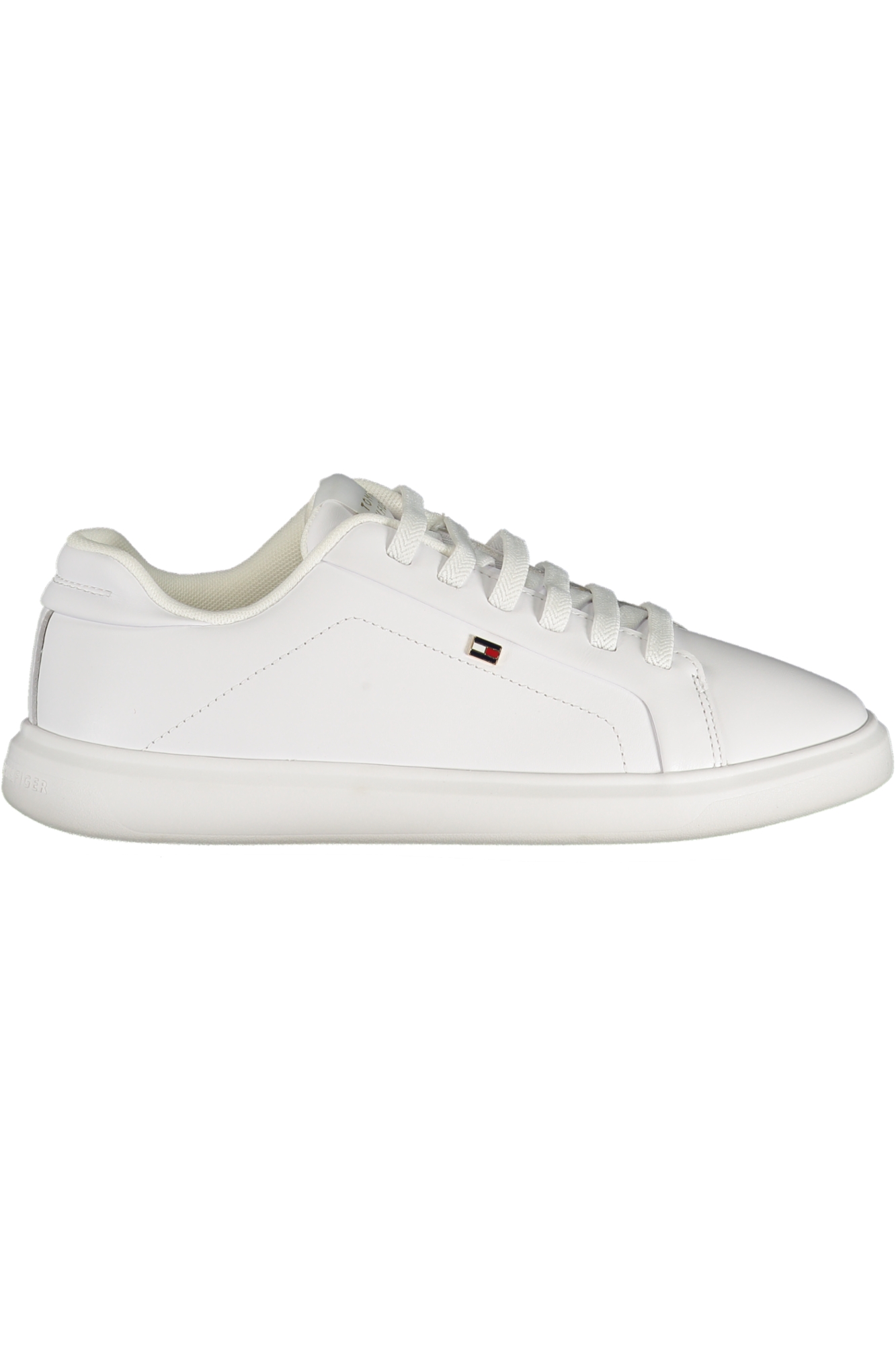 TOMMY HILFIGER WOMEN WHITE SPORTS SHOES TOMMY HILFIGER WOMEN WHITE SPORTS SHOES