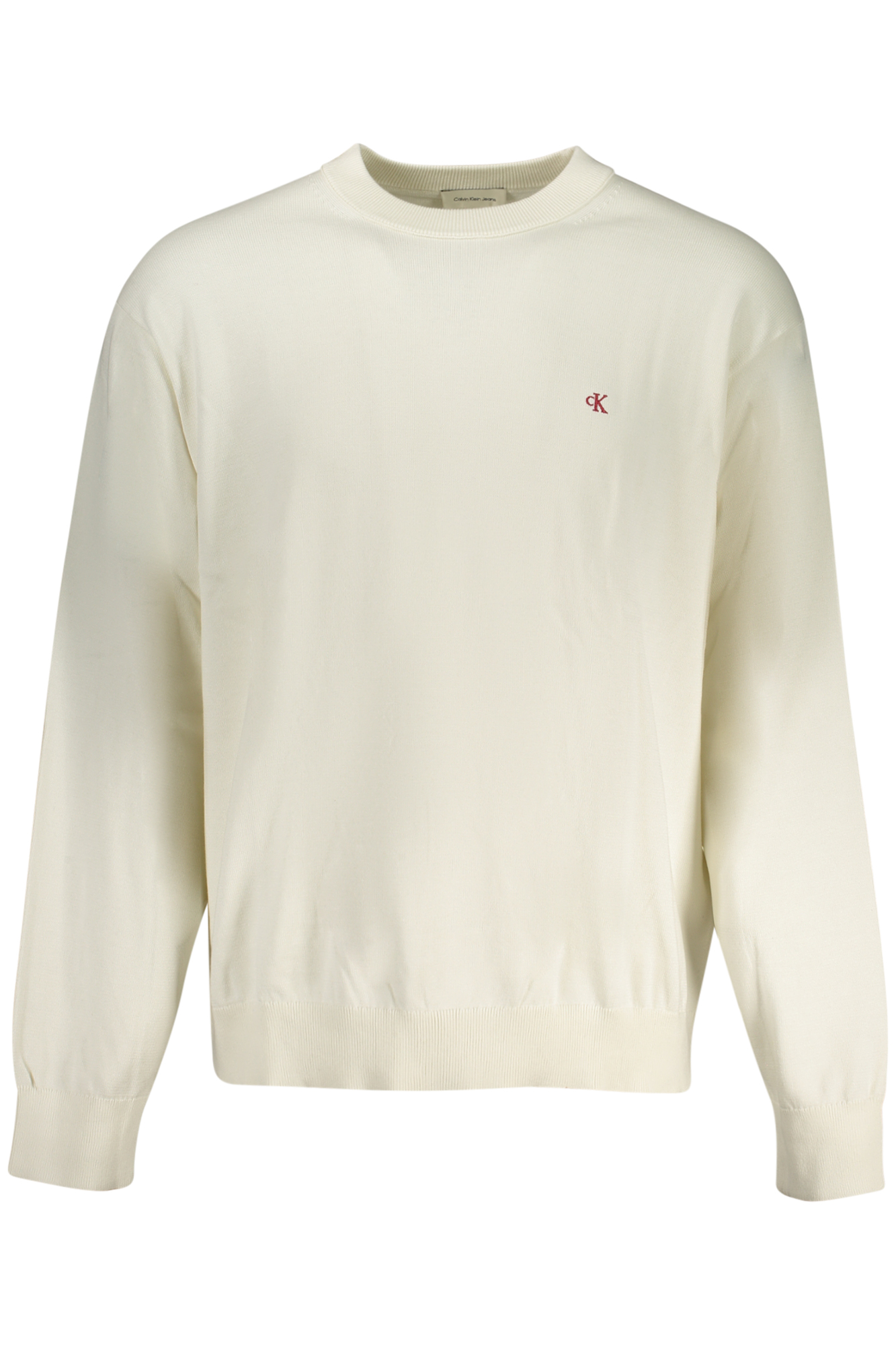 CALVIN KLEIN MEN WHITE SWEATER
