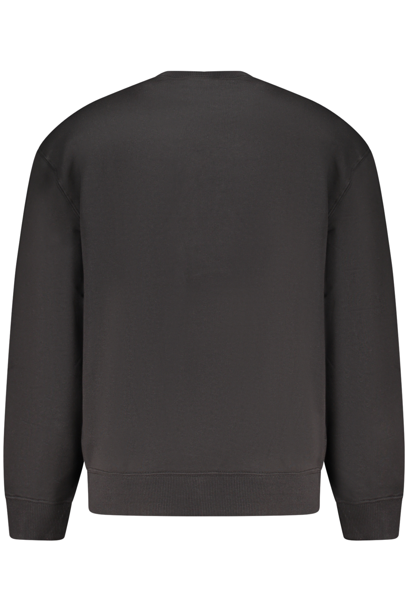 CALVIN KLEIN MEN BLACK ZIP-UP SWEATSHIRT