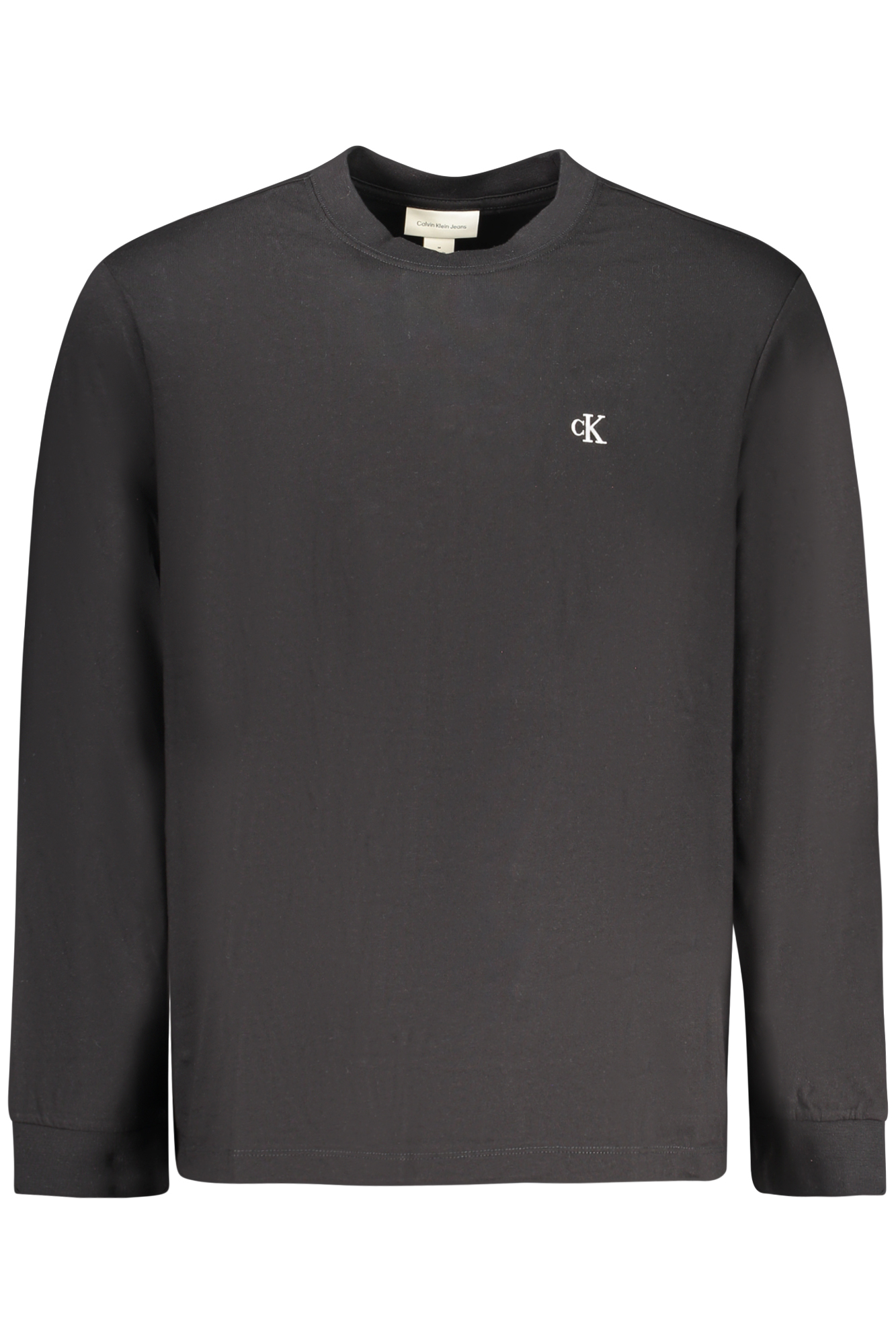 CALVIN KLEIN MEN LONG-SLEEVED T-SHIRT BLACK CALVIN KLEIN MEN LONG-SLEEVED T-SHIRT BLACK