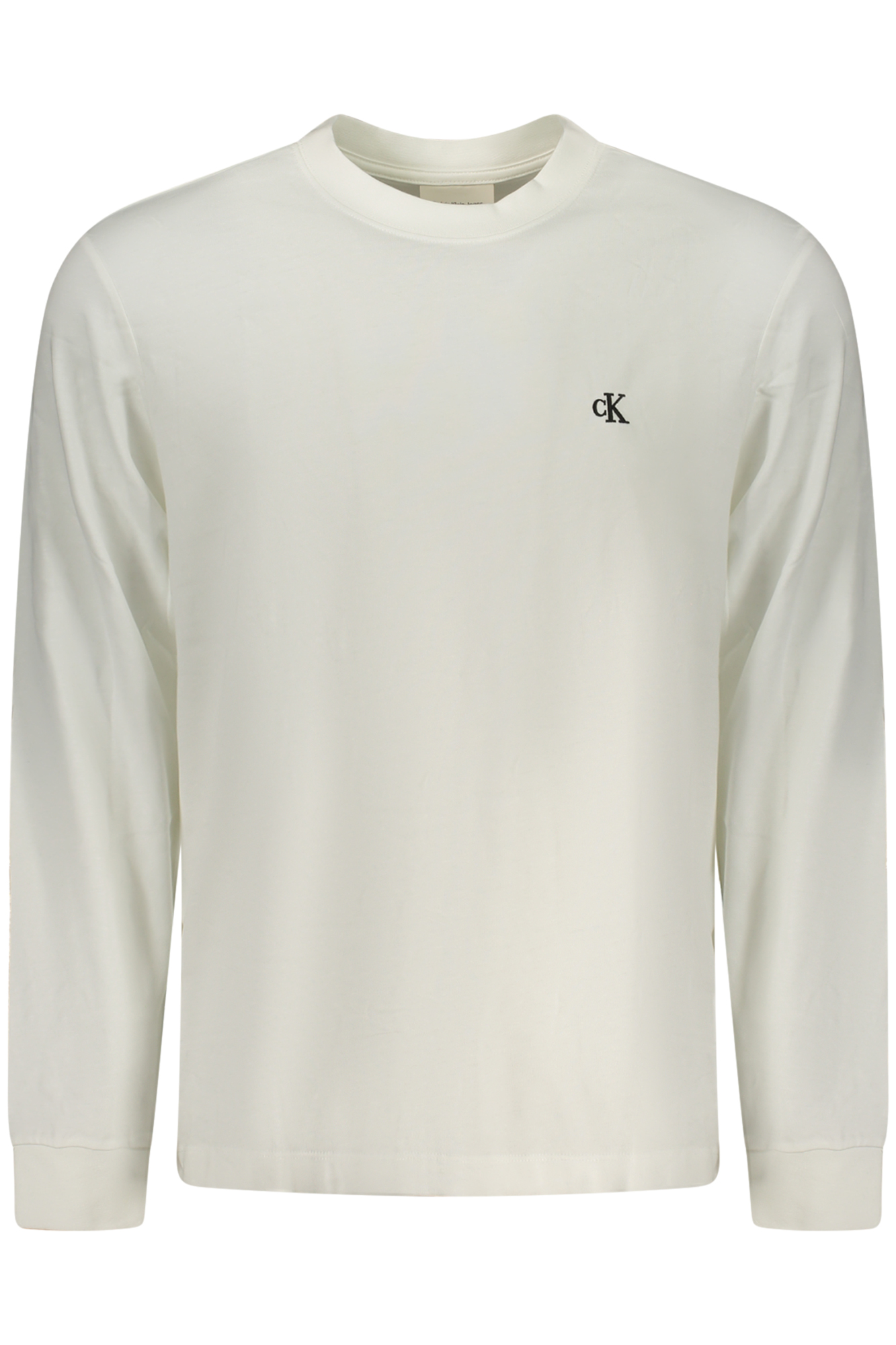 CALVIN KLEIN MEN LONG-SLEEVE T-SHIRT WHITE CALVIN KLEIN MEN LONG-SLEEVE T-SHIRT WHITE