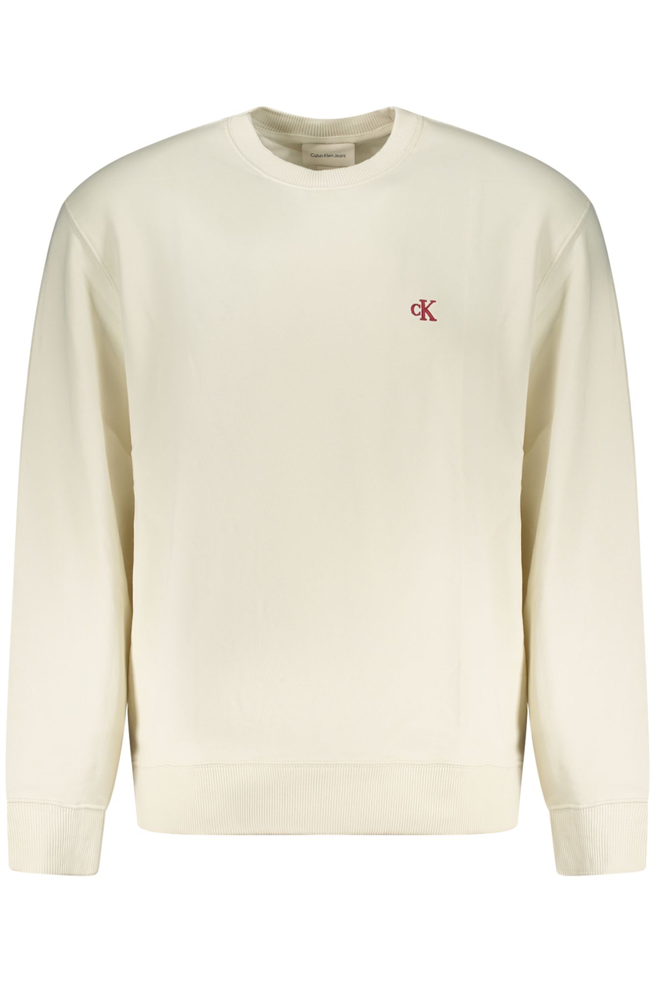 CALVIN KLEIN MEN ZIP-UP SWEATSHIRT WHITE CALVIN KLEIN MEN ZIP-UP SWEATSHIRT WHITE