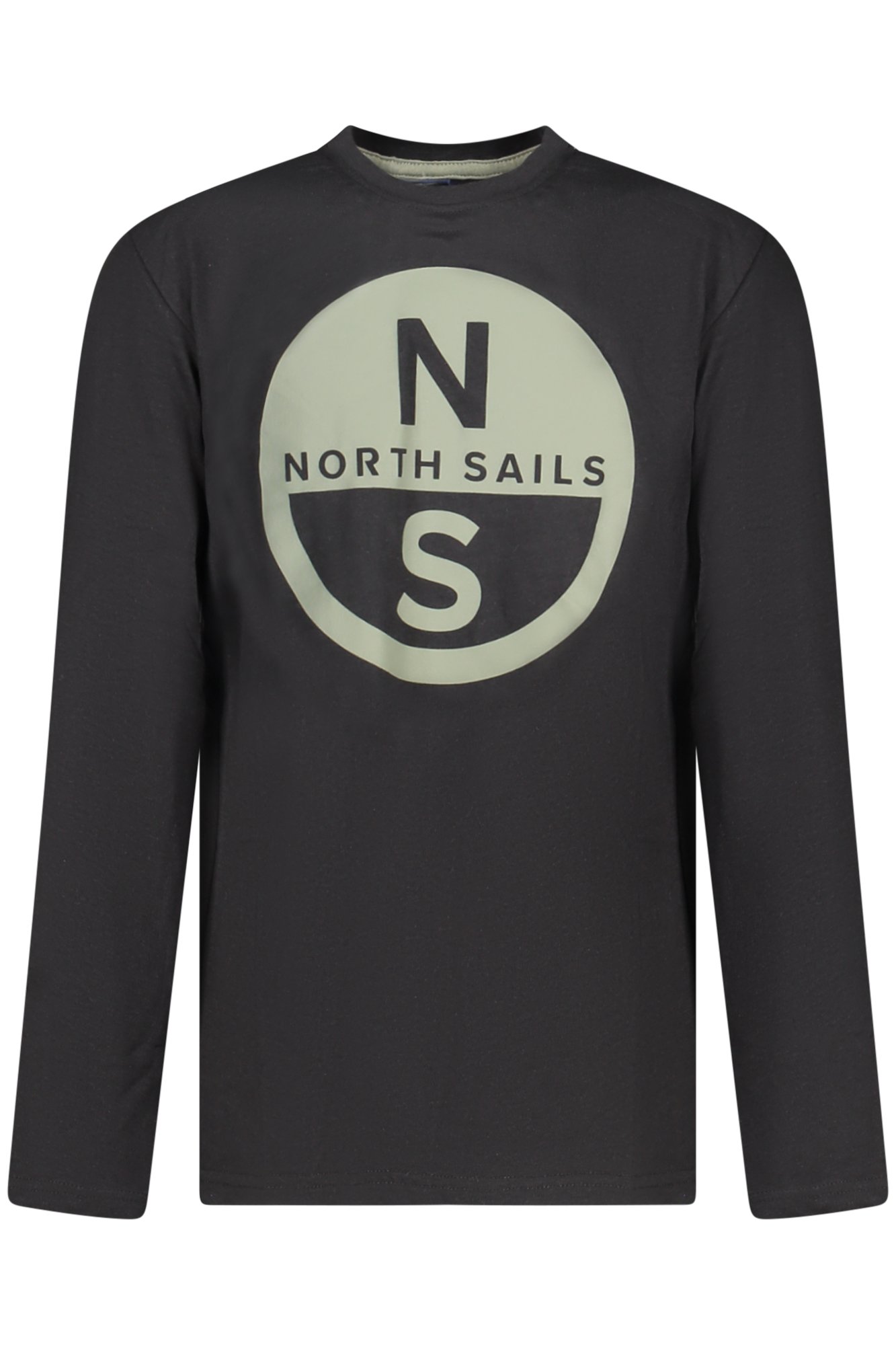 NORTH SAILS KIDS' LONG-SLEEVED T-SHIRT, BLACK NORTH SAILS KIDS' LONG-SLEEVED T-SHIRT, BLACK