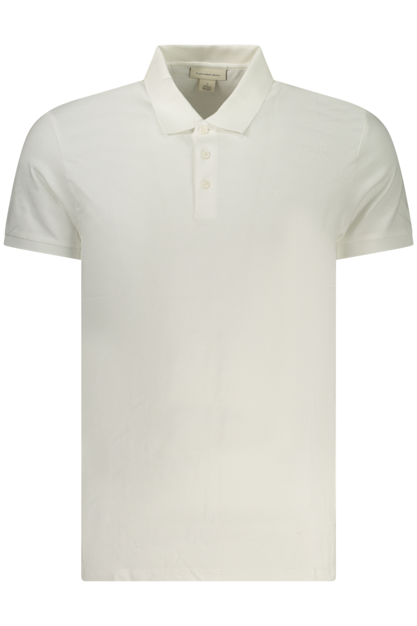 CALVIN KLEIN MEN SHORT-SLEEVE POLO SHIRT WHITE CALVIN KLEIN MEN SHORT-SLEEVE POLO SHIRT WHITE