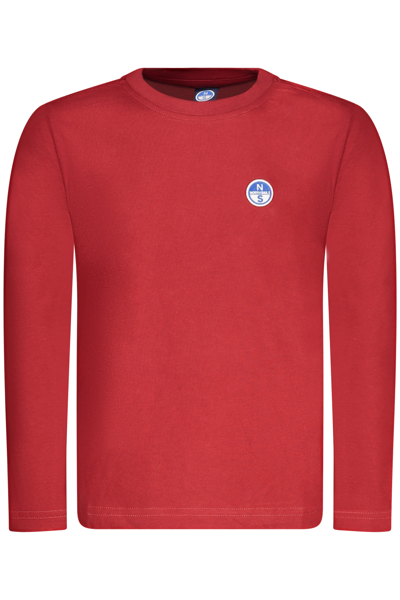 NORTH SAILS KIDS' LONG-SLEEVED T-SHIRT, RED NORTH SAILS KIDS' LONG-SLEEVED T-SHIRT, RED