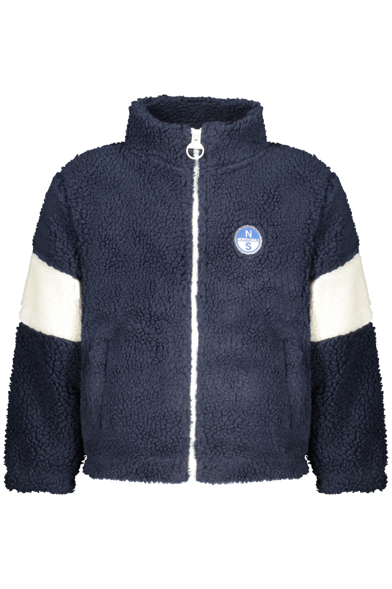 NORTH SAILS CHILDREN BLUE ZIP-UP SWEATSHIRT NORTH SAILS CHILDREN BLUE ZIP-UP SWEATSHIRT