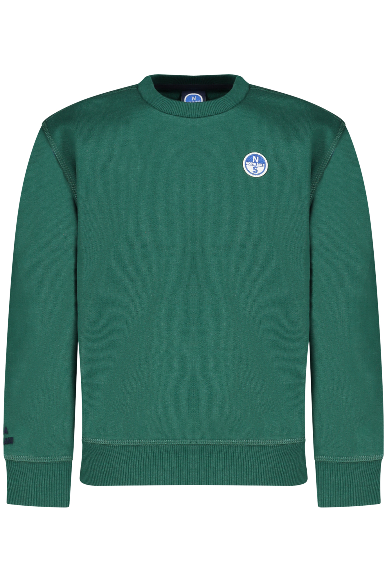 NORTH SAILS CHILDREN ZIP-UP SWEATSHIRT, GREEN NORTH SAILS CHILDREN ZIP-UP SWEATSHIRT, GREEN