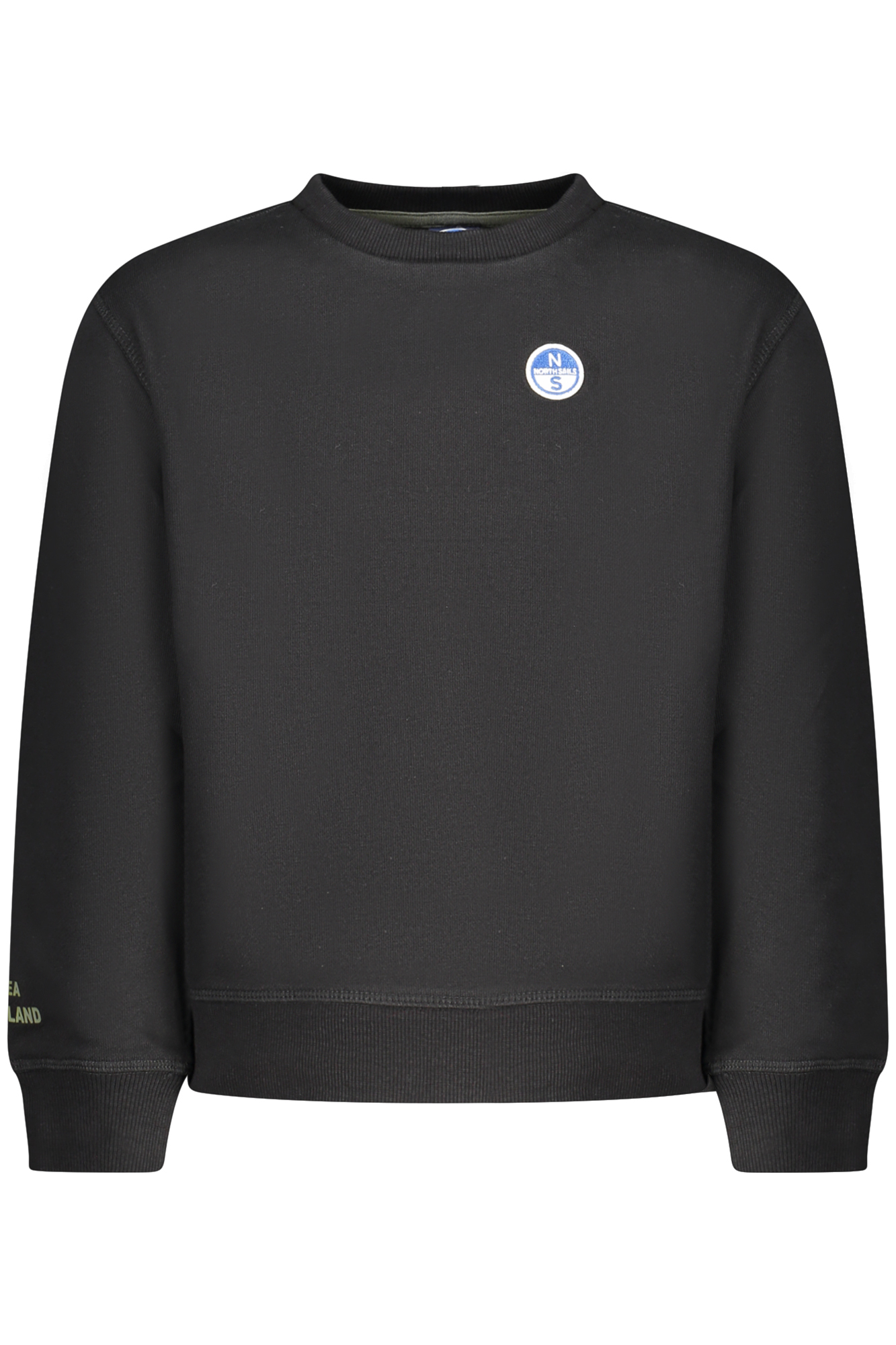 NORTH SAILS CHILDREN BLACK ZIP-UP SWEATSHIRT NORTH SAILS CHILDREN BLACK ZIP-UP SWEATSHIRT