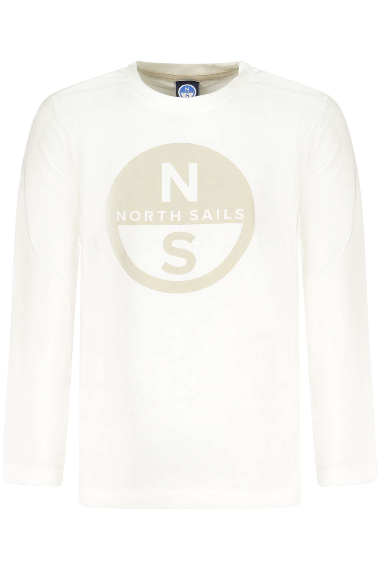 NORTH SAILS LONG-SLEEVED T-SHIRT FOR KIDS, WHITE NORTH SAILS LONG-SLEEVED T-SHIRT FOR KIDS, WHITE