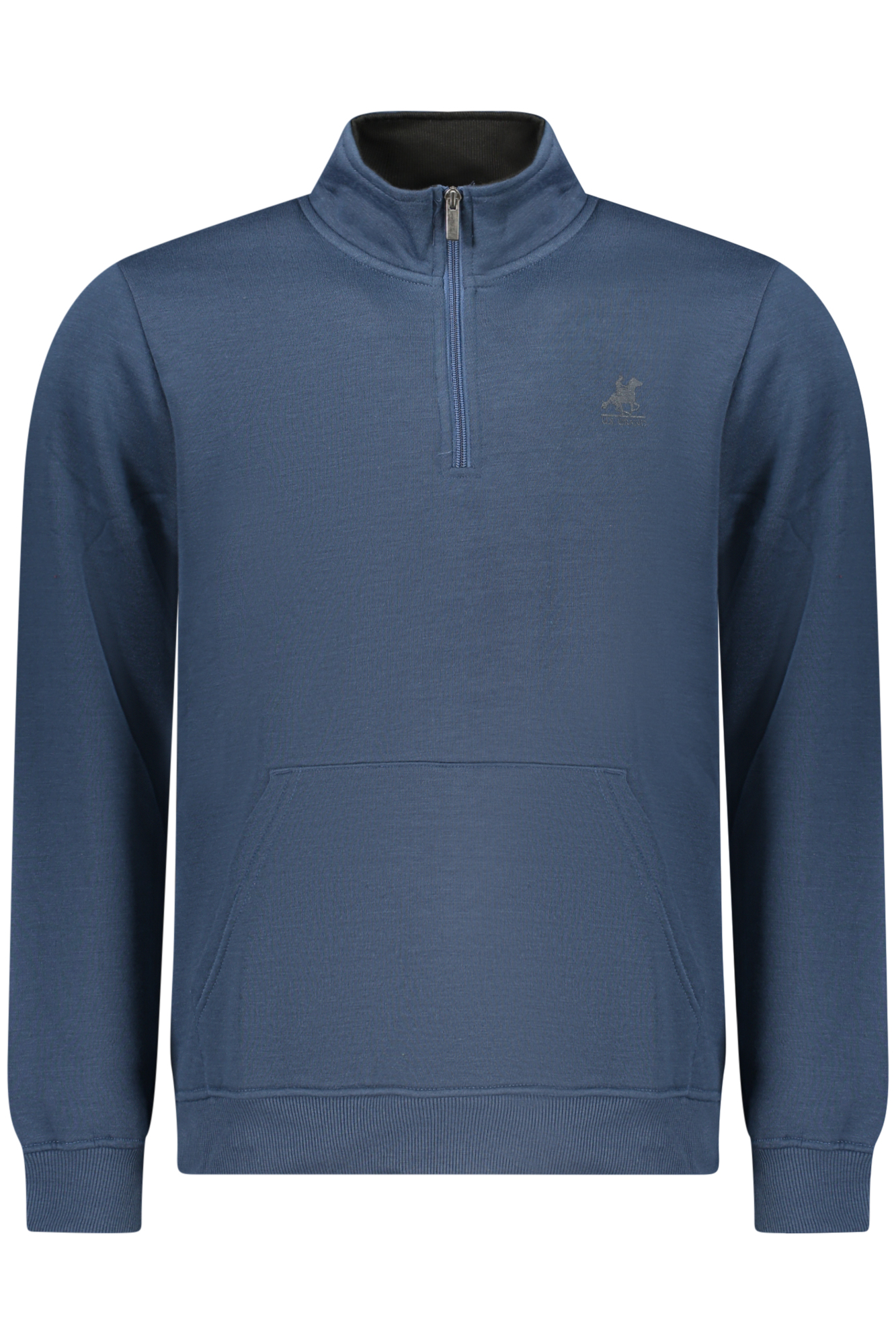 US GRAND MEN BLUE ZIP-UP SWEATSHIRT US GRAND MEN BLUE ZIP-UP SWEATSHIRT