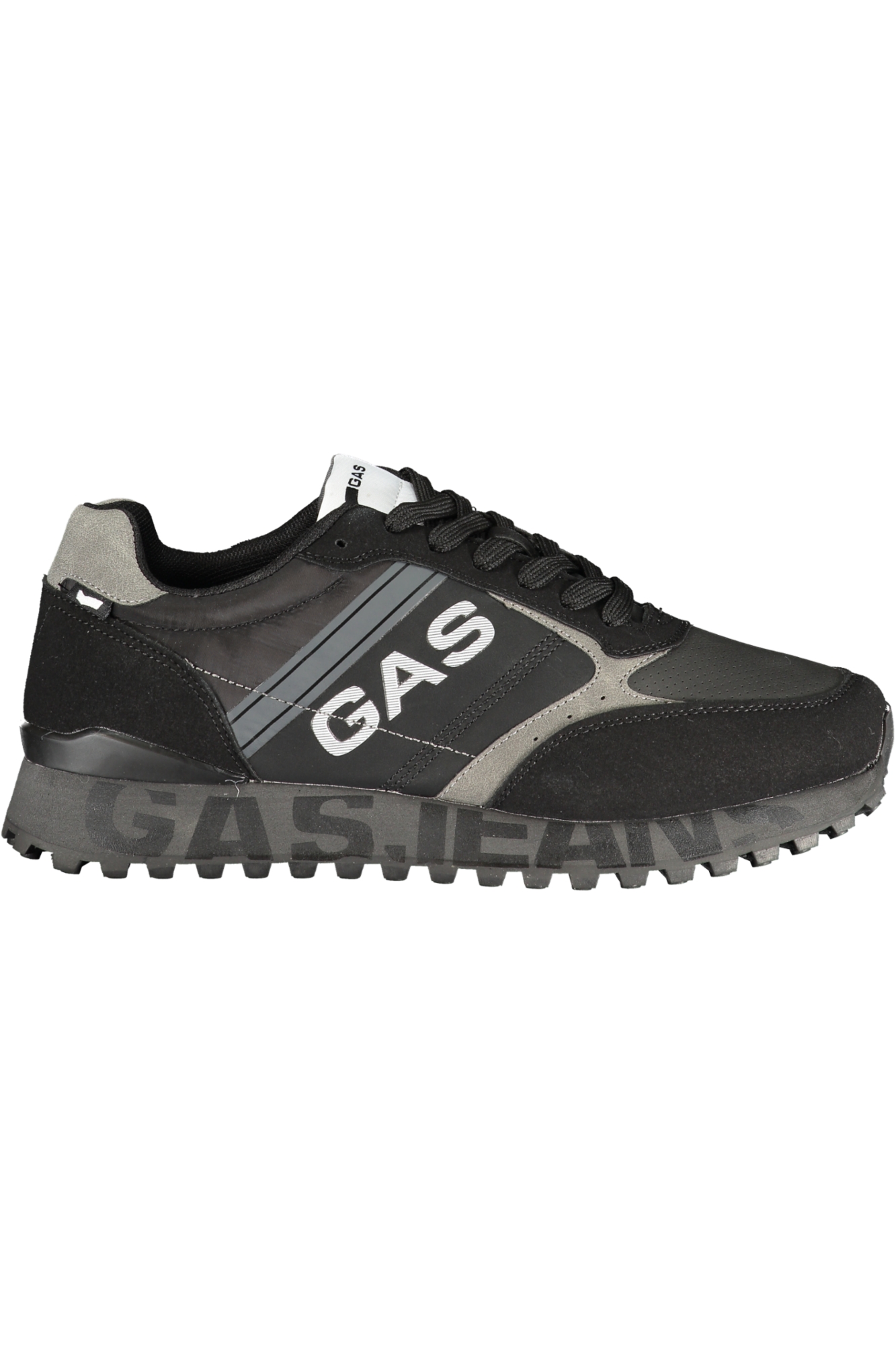GAS MEN BLACK SPORTS FOOTWEAR GAS MEN BLACK SPORTS FOOTWEAR