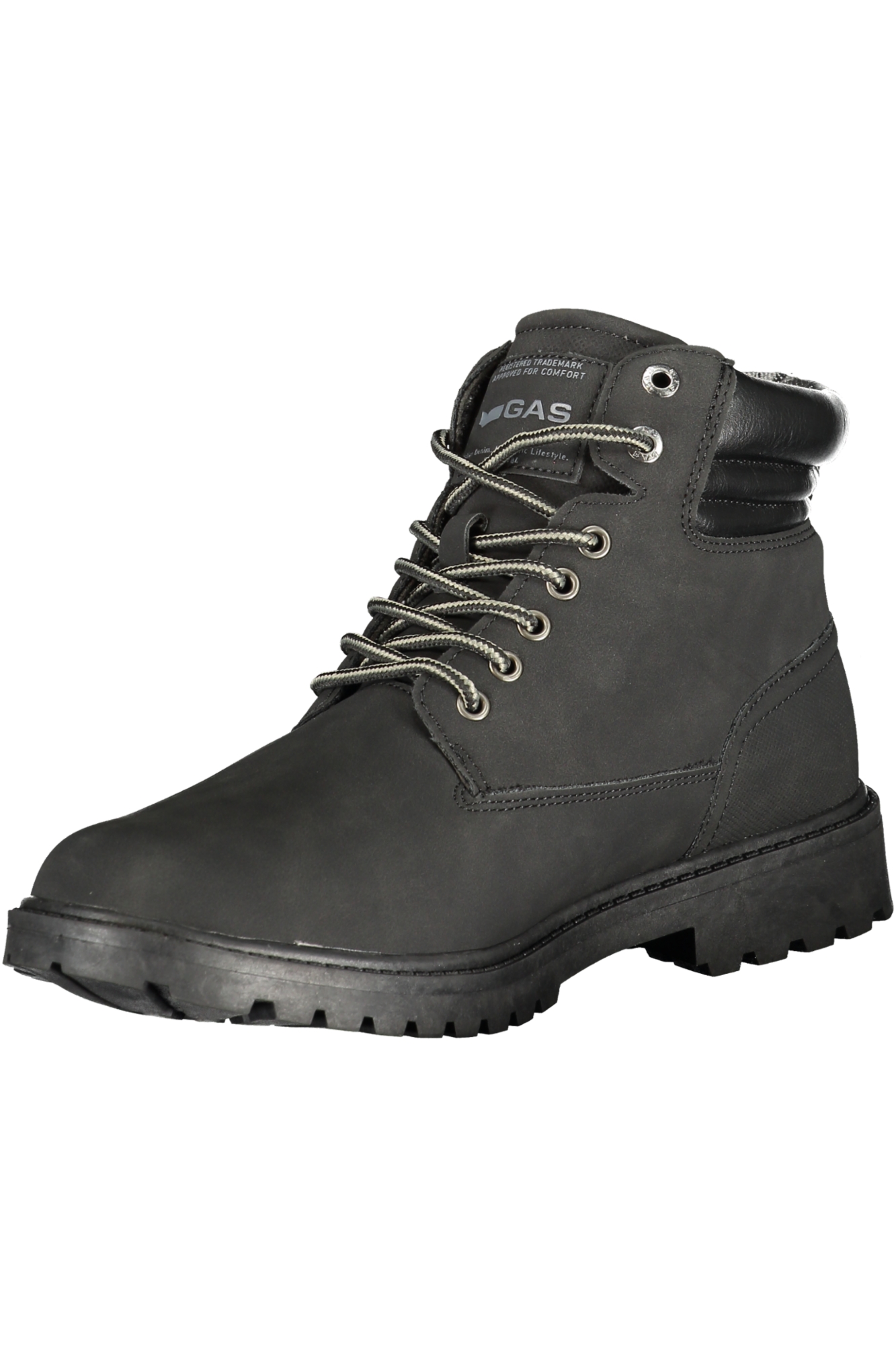 GAS FOOTWEAR MEN BLACK BOOT