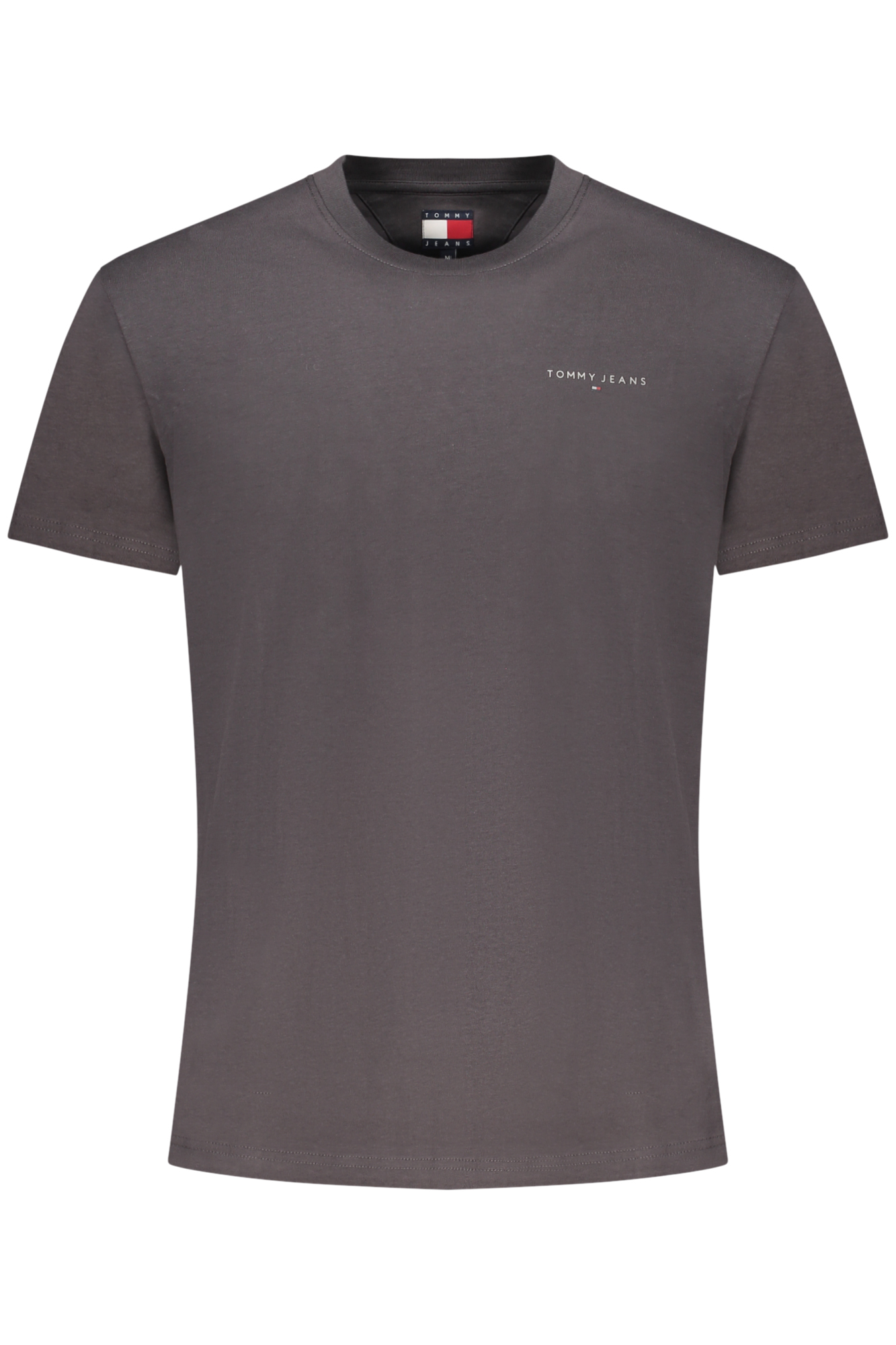 TOMMY HILFIGER MEN SHORT-SLEEVE T-SHIRT GREY TOMMY HILFIGER MEN SHORT-SLEEVE T-SHIRT GREY