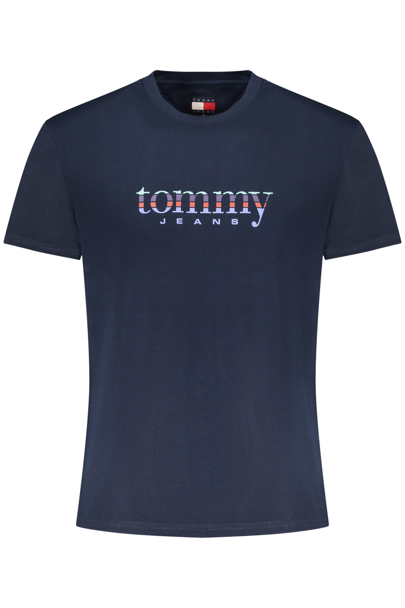 TOMMY HILFIGER MEN SHORT-SLEEVE T-SHIRT BLUE TOMMY HILFIGER MEN SHORT-SLEEVE T-SHIRT BLUE