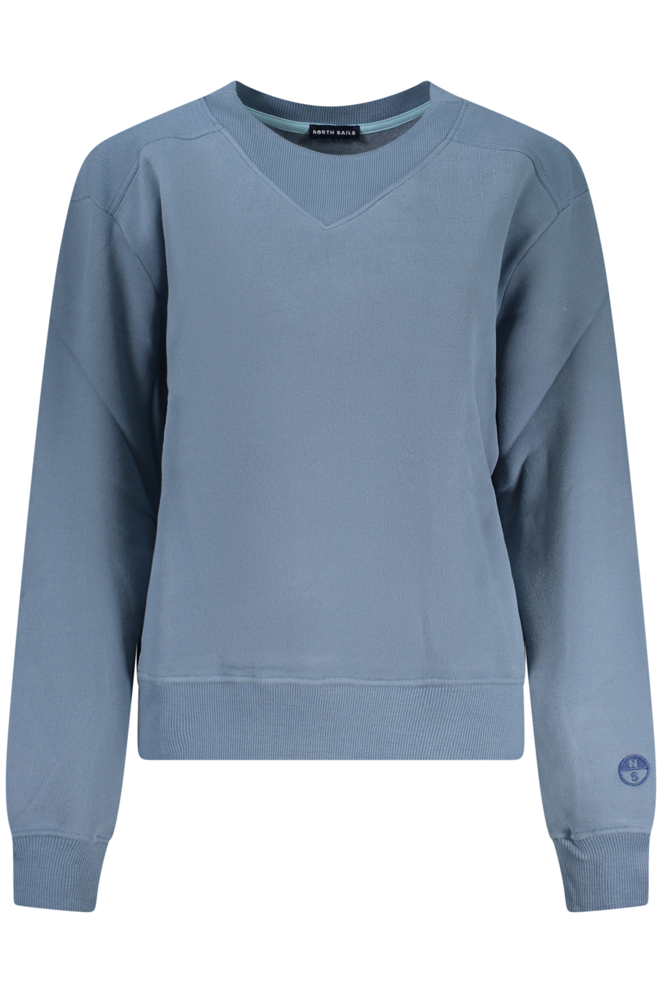 NORTH SAILS WOMEN BLUE ZIP-UP SWEATSHIRT NORTH SAILS WOMEN BLUE ZIP-UP SWEATSHIRT