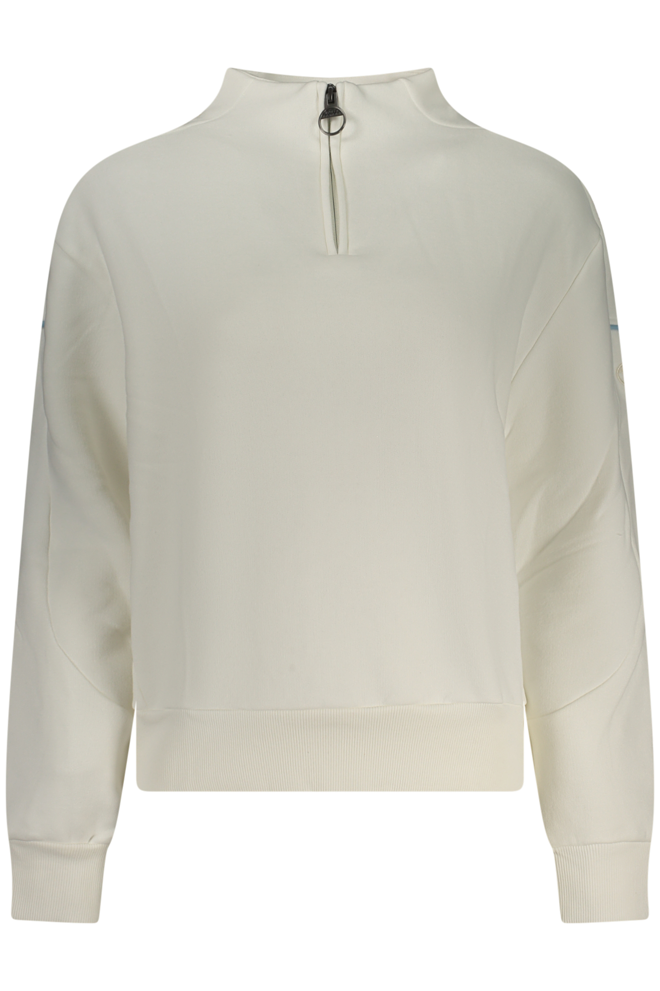 NORTH SAILS WOMEN ZIP-UP SWEATSHIRT WHITE NORTH SAILS WOMEN ZIP-UP SWEATSHIRT WHITE