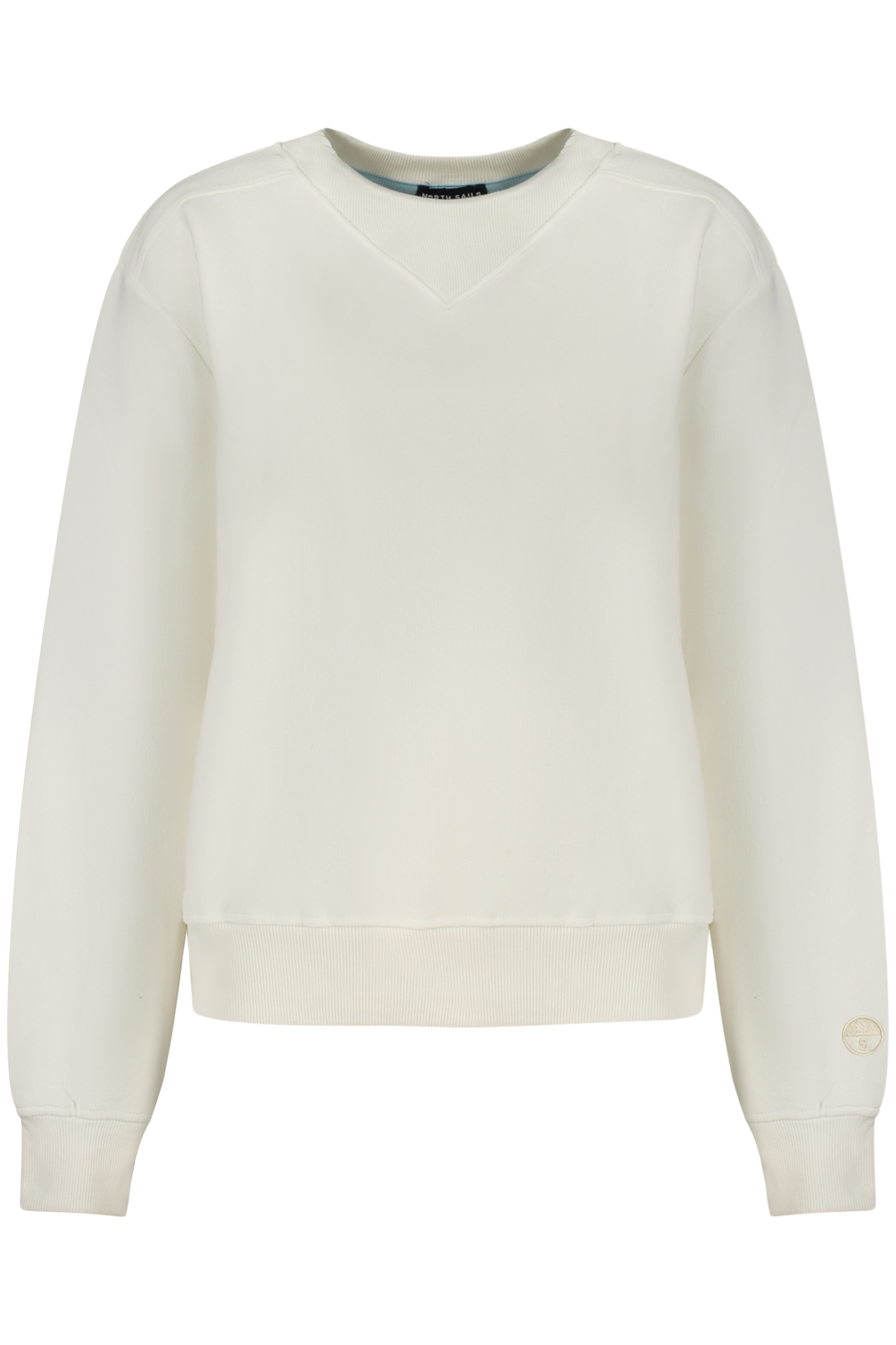 NORTH SAILS WOMEN ZIP-UP SWEATSHIRT WHITE NORTH SAILS WOMEN ZIP-UP SWEATSHIRT WHITE