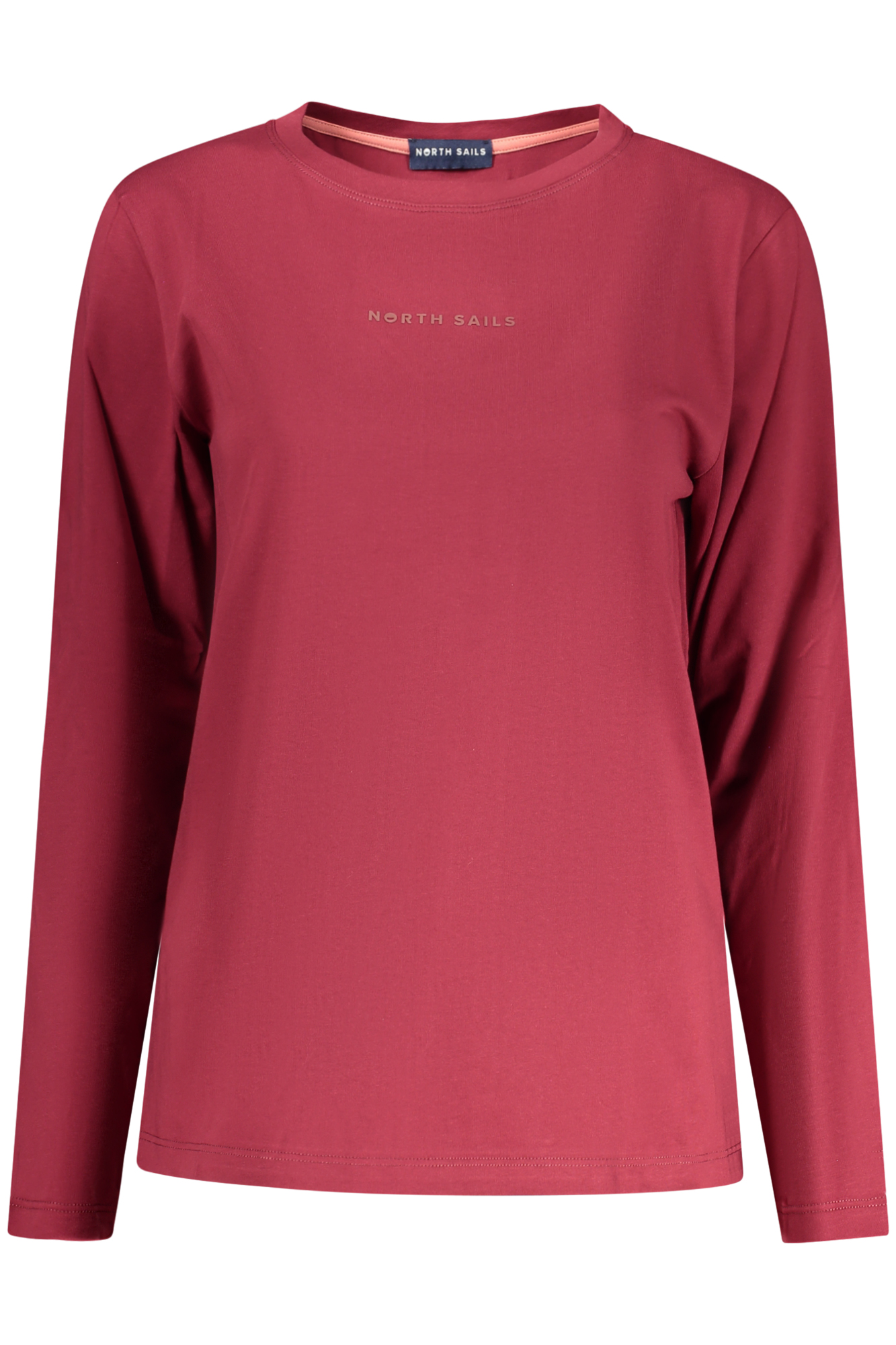 NORTH SAILS WOMEN LONG-SLEEVED T-SHIRT, RED NORTH SAILS WOMEN LONG-SLEEVED T-SHIRT, RED