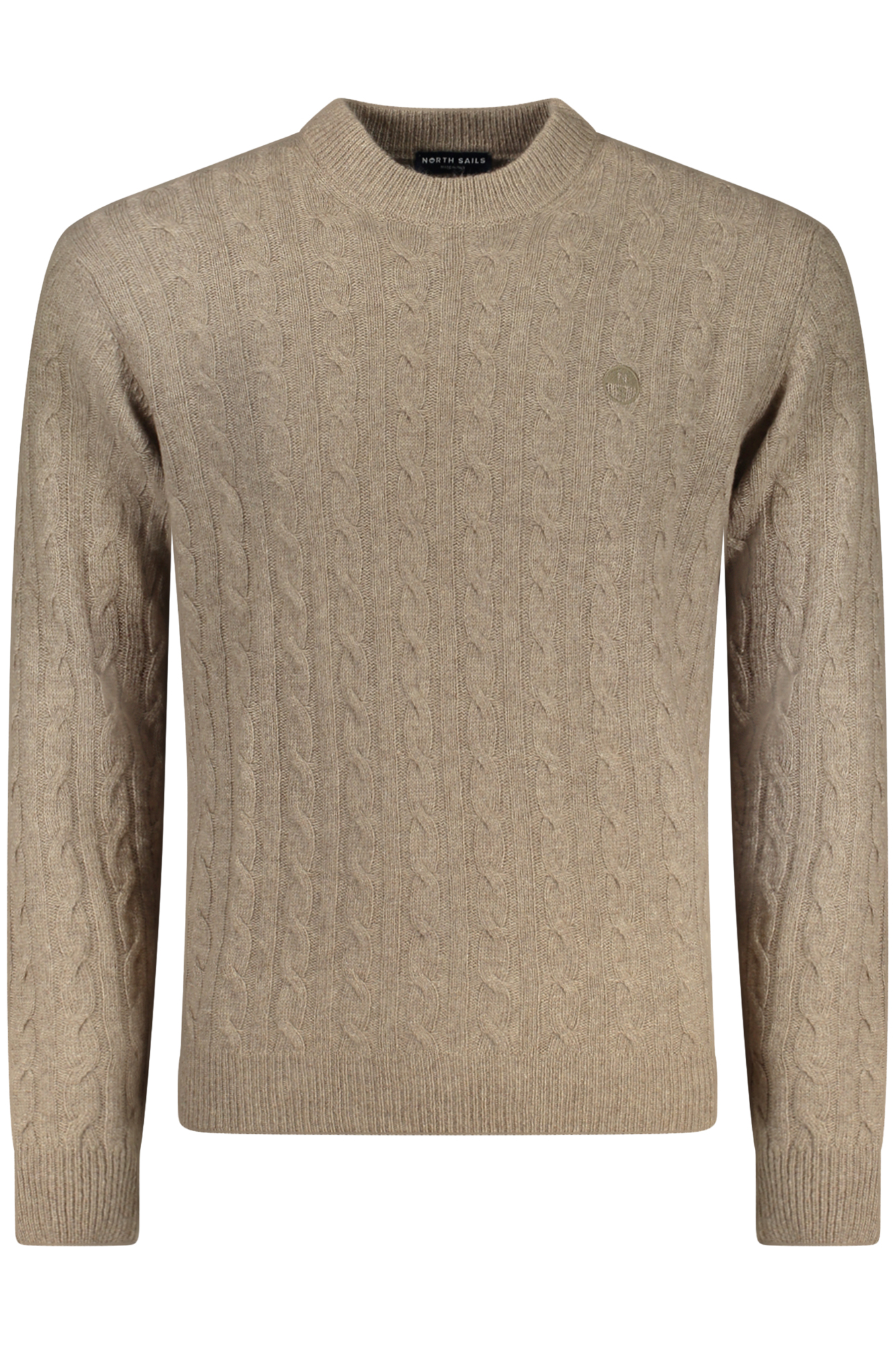 NORTH SAILS MEN BROWN SWEATER NORTH SAILS MEN BROWN SWEATER