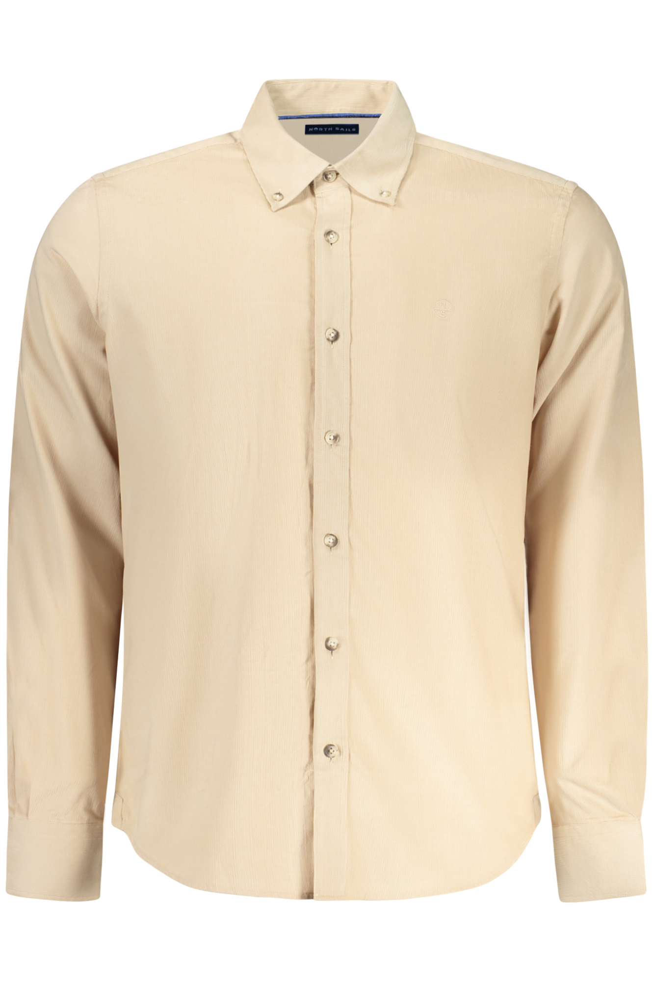 NORTH SAILS MEN LONG-SLEEVED SHIRT, BEIGE NORTH SAILS MEN LONG-SLEEVED SHIRT, BEIGE