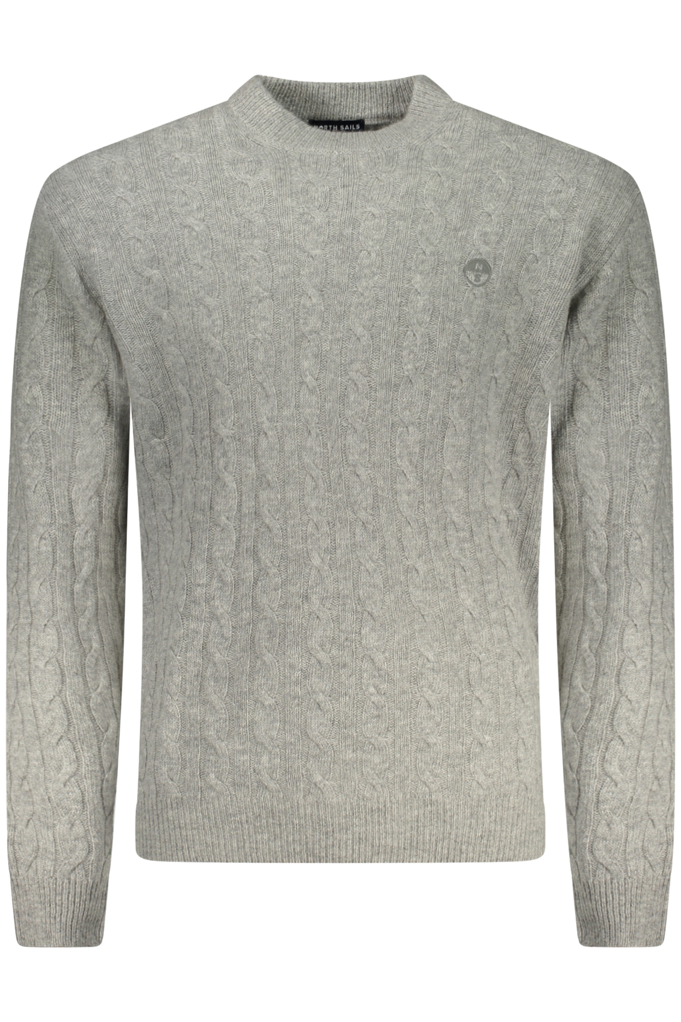 NORTH SAILS MEN GREY SWEATER NORTH SAILS MEN GREY SWEATER