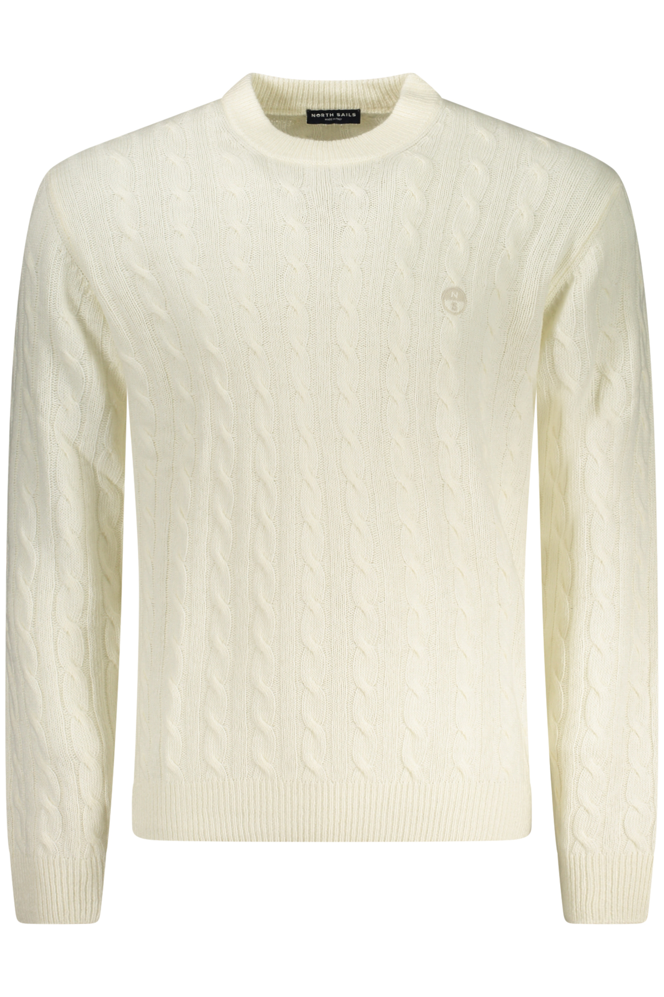 NORTH SAILS MEN WHITE SWEATER NORTH SAILS MEN WHITE SWEATER