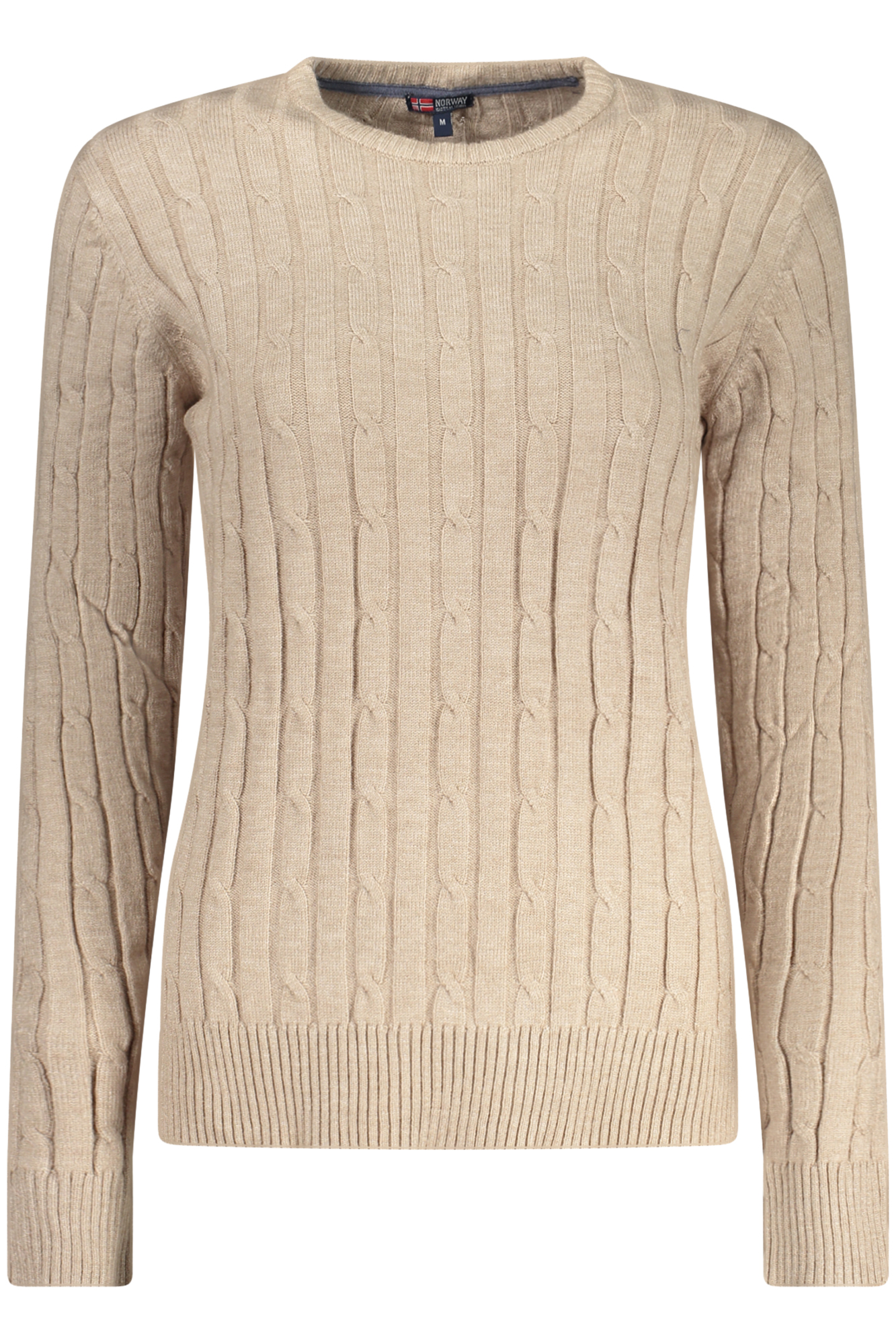 NORWAY 1963 WOMEN BEIGE SWEATER