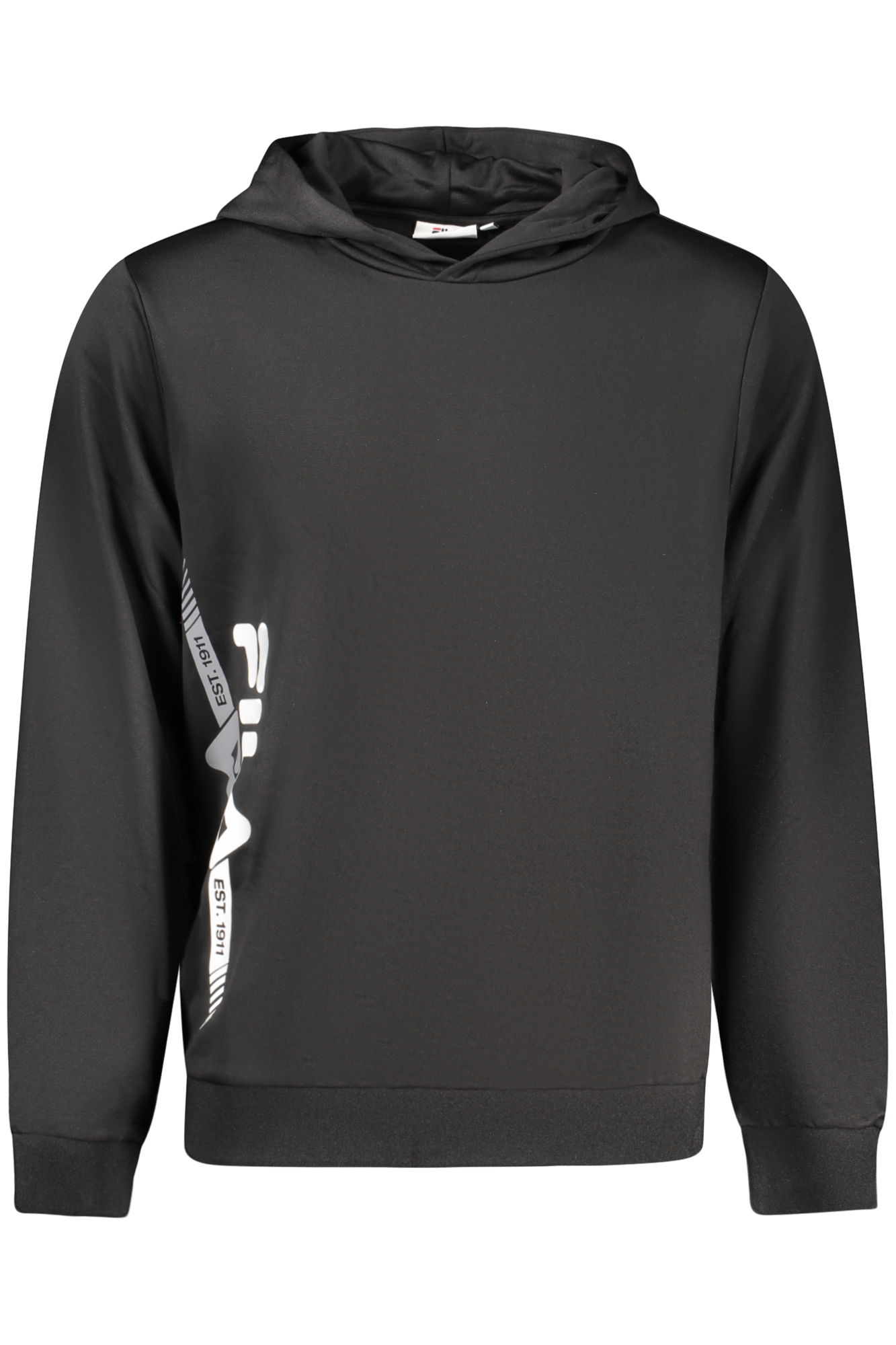 FILA MEN BLACK ZIP-UP SWEATSHIRT FILA MEN BLACK ZIP-UP SWEATSHIRT
