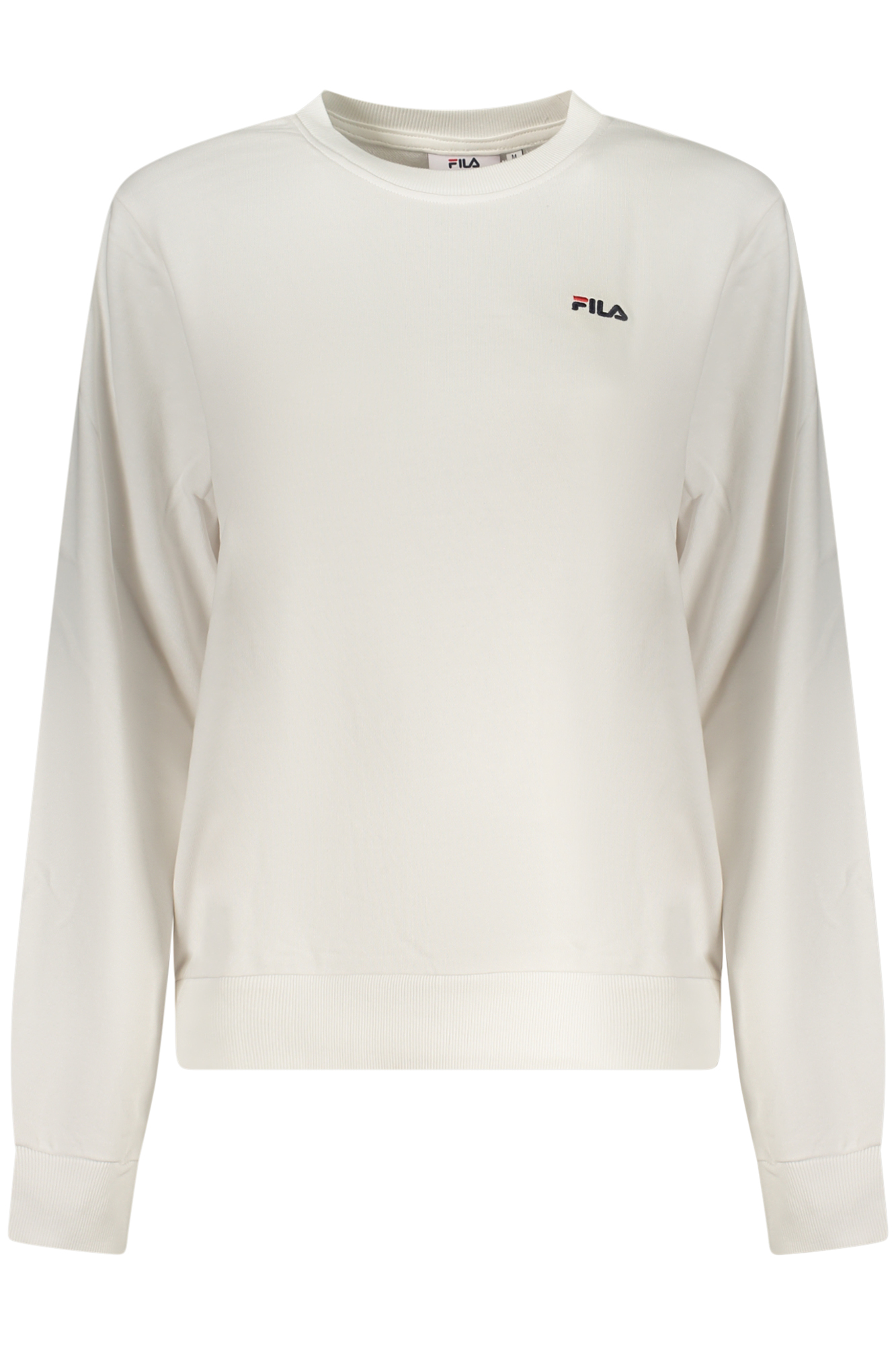 FILA WOMEN WHITE ZIP-UP SWEATSHIRT FILA WOMEN WHITE ZIP-UP SWEATSHIRT