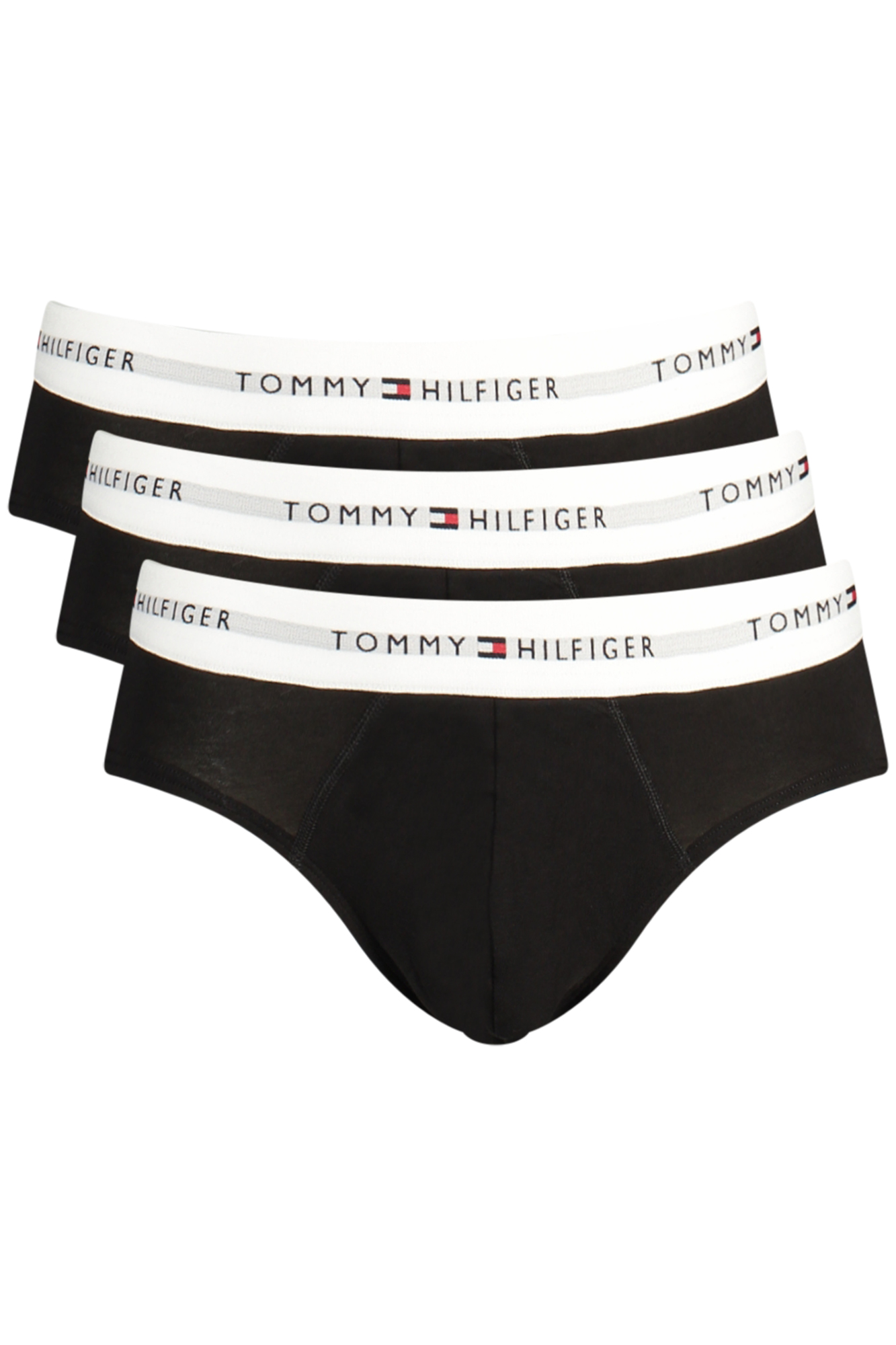 TOMMY HILFIGER MEN BLACK BRIEFS