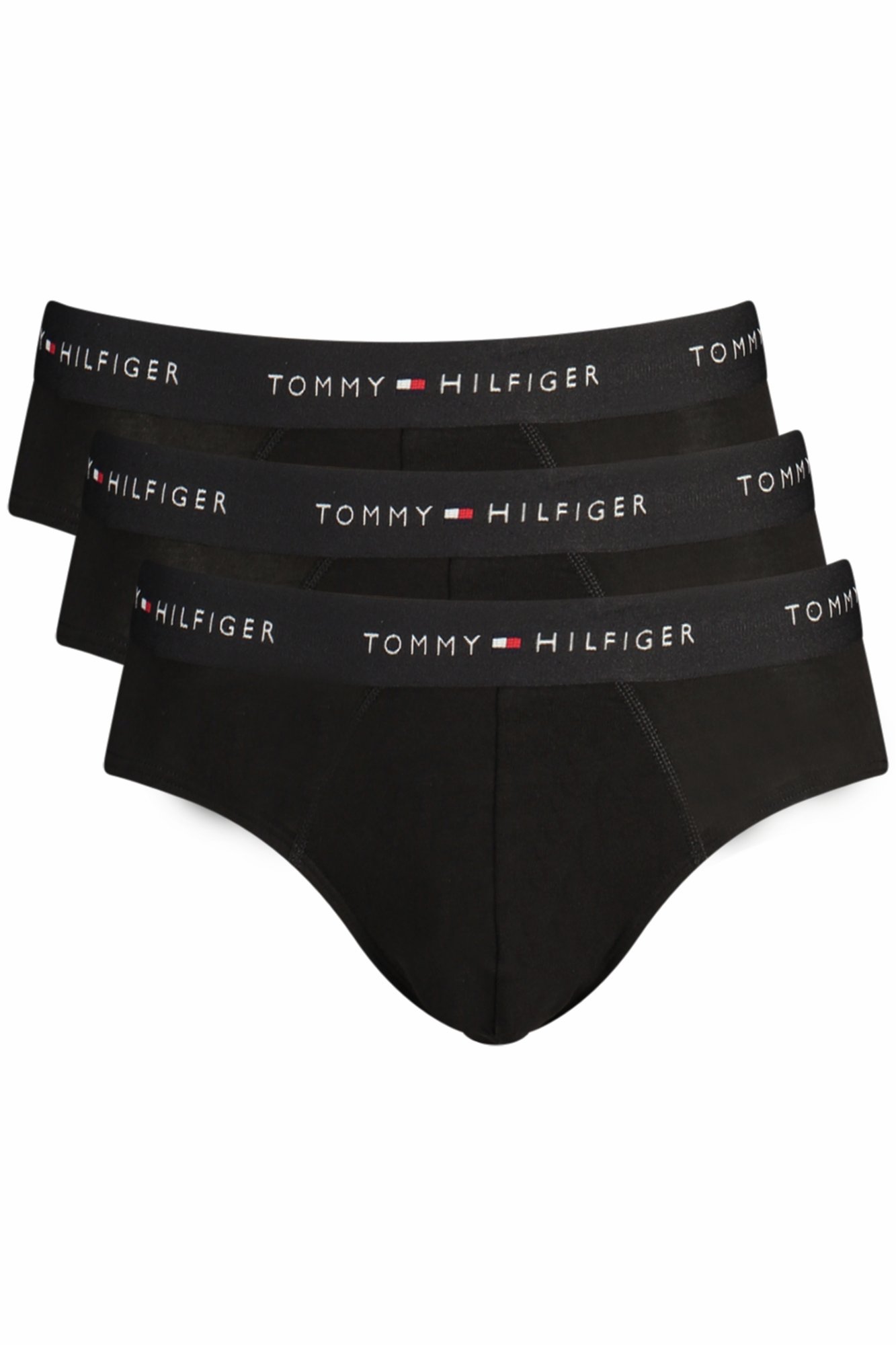 TOMMY HILFIGER MEN BLACK BRIEFS TOMMY HILFIGER MEN BLACK BRIEFS