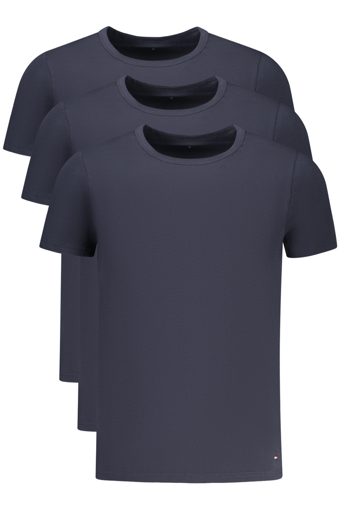 TOMMY HILFIGER MEN SHORT-SLEEVE T-SHIRT BLUE