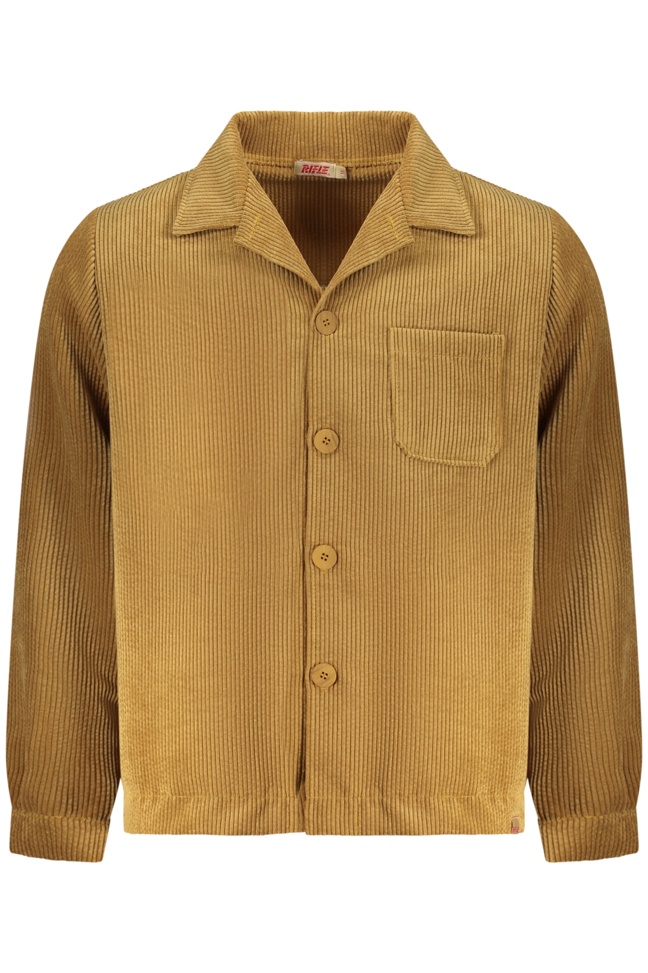 MEN BROWN LONG-SLEEVED RIFLE SHIRT MEN BROWN LONG-SLEEVED RIFLE SHIRT