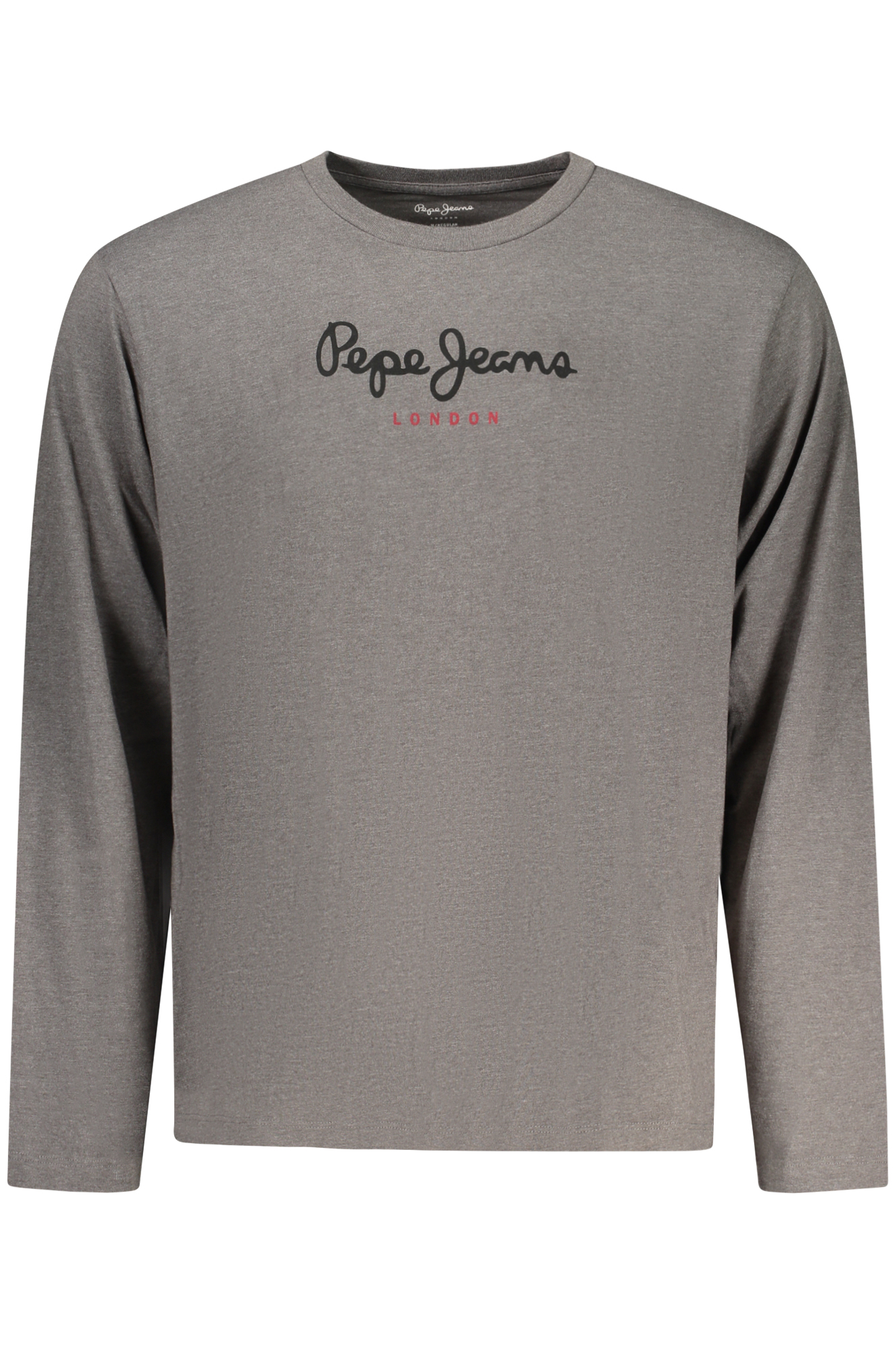 PEPE JEANS MEN LONG-SLEEVED T-SHIRT, GREY PEPE JEANS MEN LONG-SLEEVED T-SHIRT, GREY