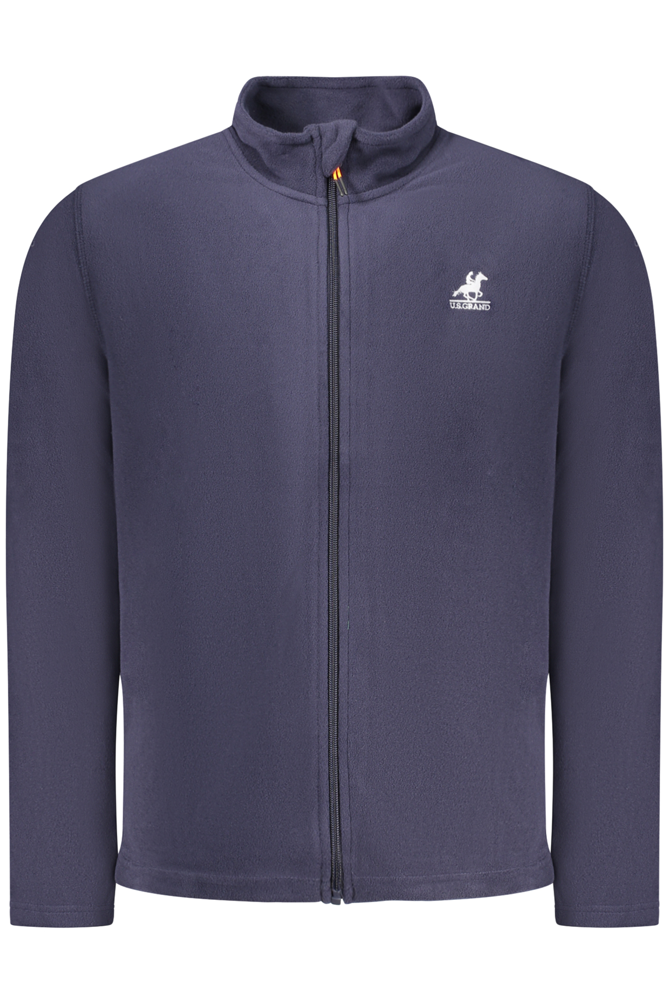 US GRAND MEN BLUE ZIP-UP SWEATSHIRT US GRAND MEN BLUE ZIP-UP SWEATSHIRT