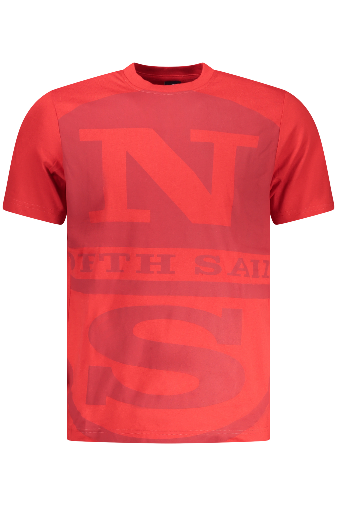 NORTH SAILS MEN SHORT-SLEEVED T-SHIRT, RED NORTH SAILS MEN SHORT-SLEEVED T-SHIRT, RED