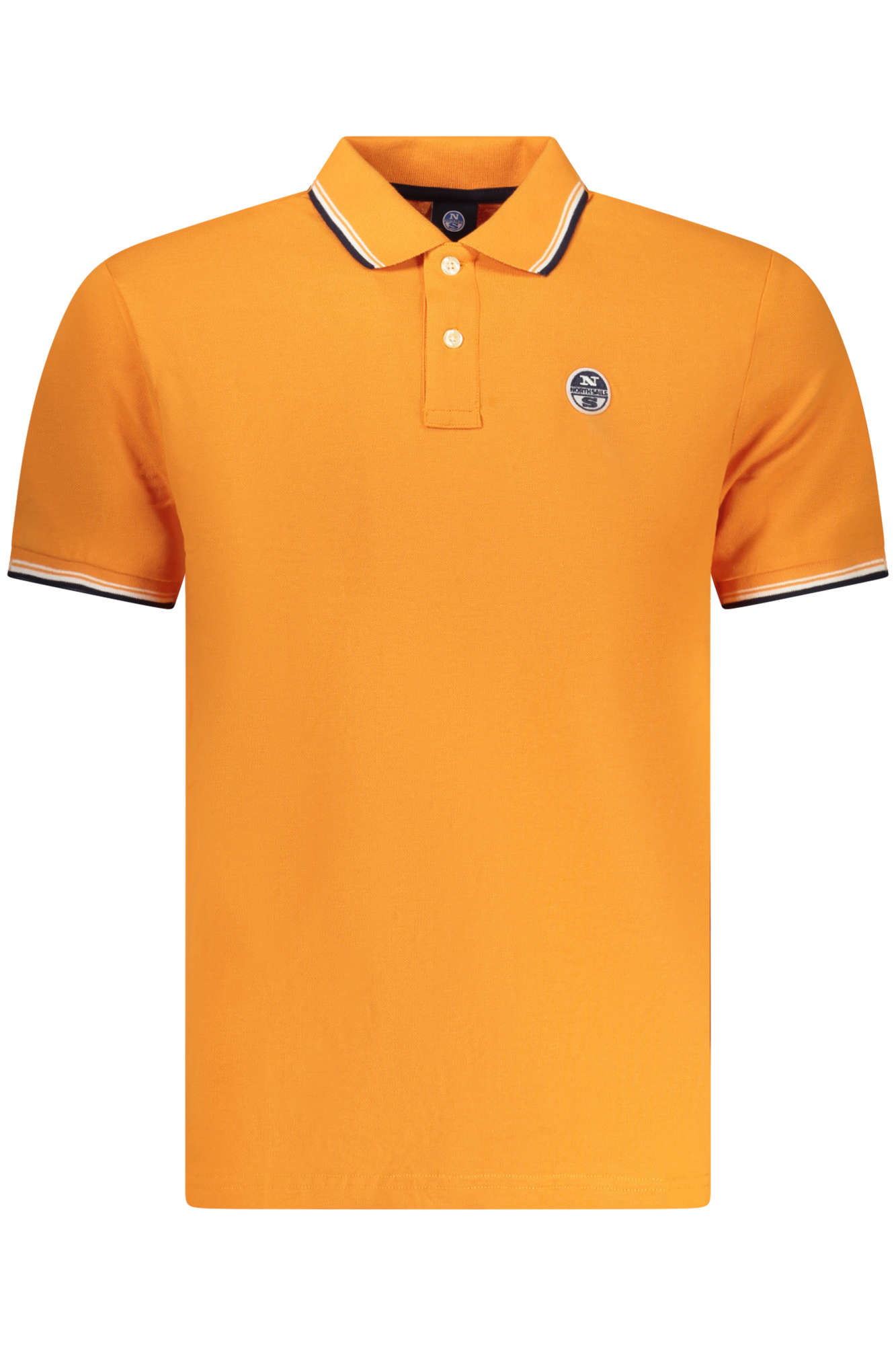 NORTH SAILS MEN SHORT-SLEEVE POLO SHIRT, ORANGE NORTH SAILS MEN SHORT-SLEEVE POLO SHIRT, ORANGE