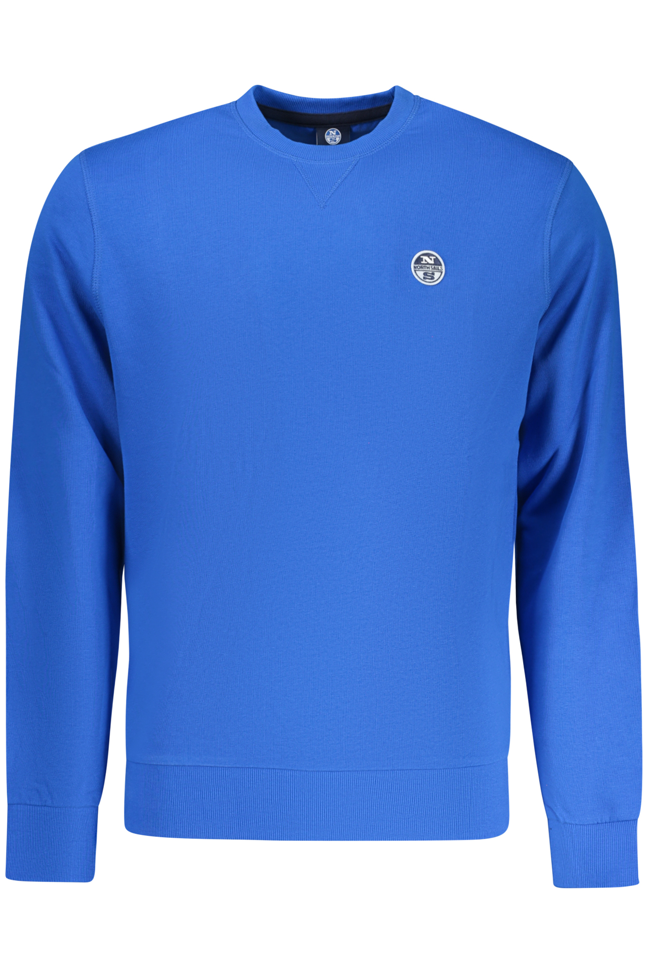 NORTH SAILS MEN BLUE ZIP-UP SWEATSHIRT NORTH SAILS MEN BLUE ZIP-UP SWEATSHIRT