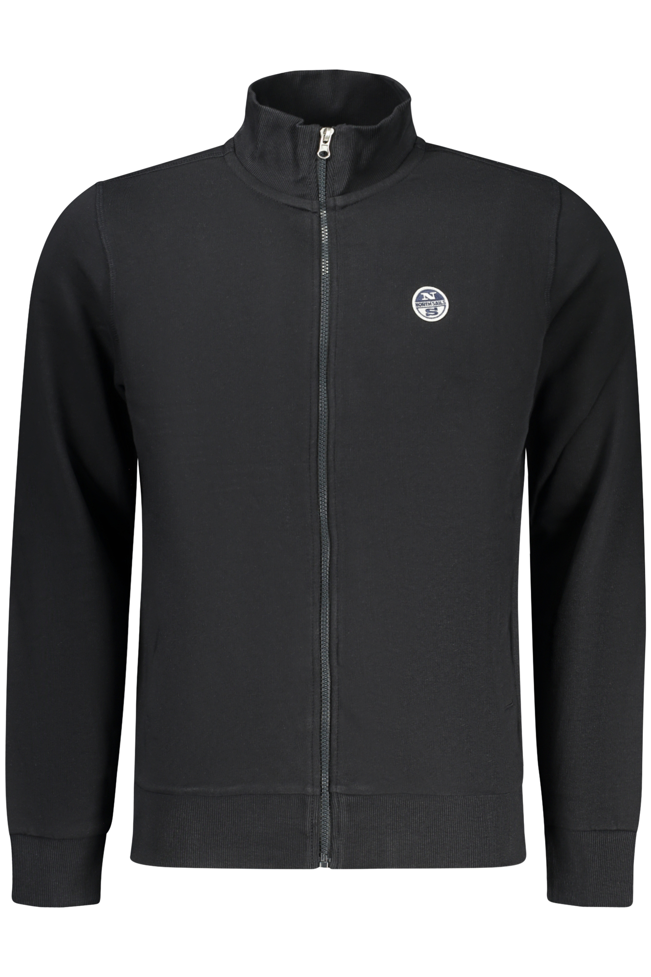 NORTH SAILS MEN BLACK ZIP-UP SWEATSHIRT NORTH SAILS MEN BLACK ZIP-UP SWEATSHIRT