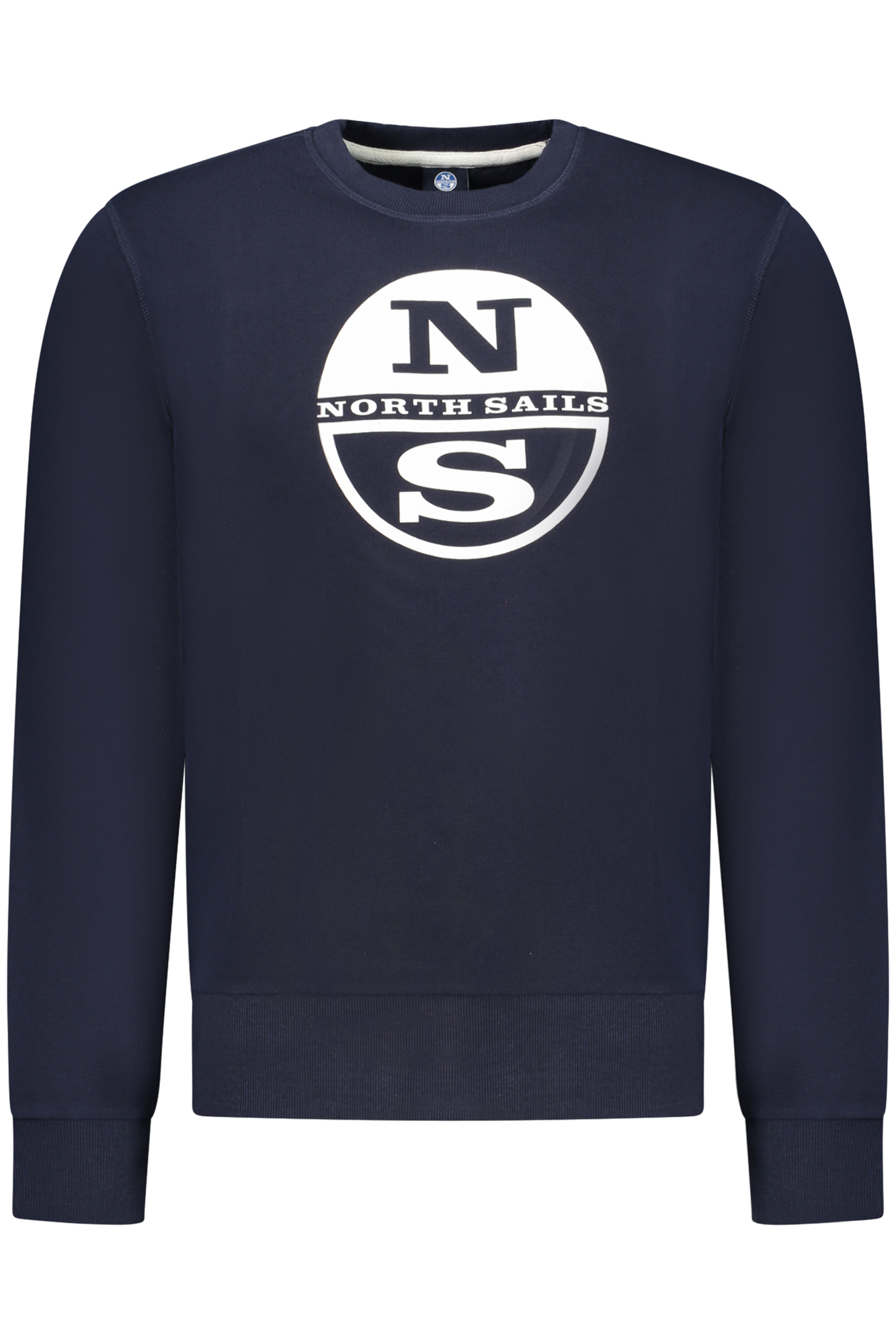 NORTH SAILS MEN BLUE ZIP-UP SWEATSHIRT NORTH SAILS MEN BLUE ZIP-UP SWEATSHIRT