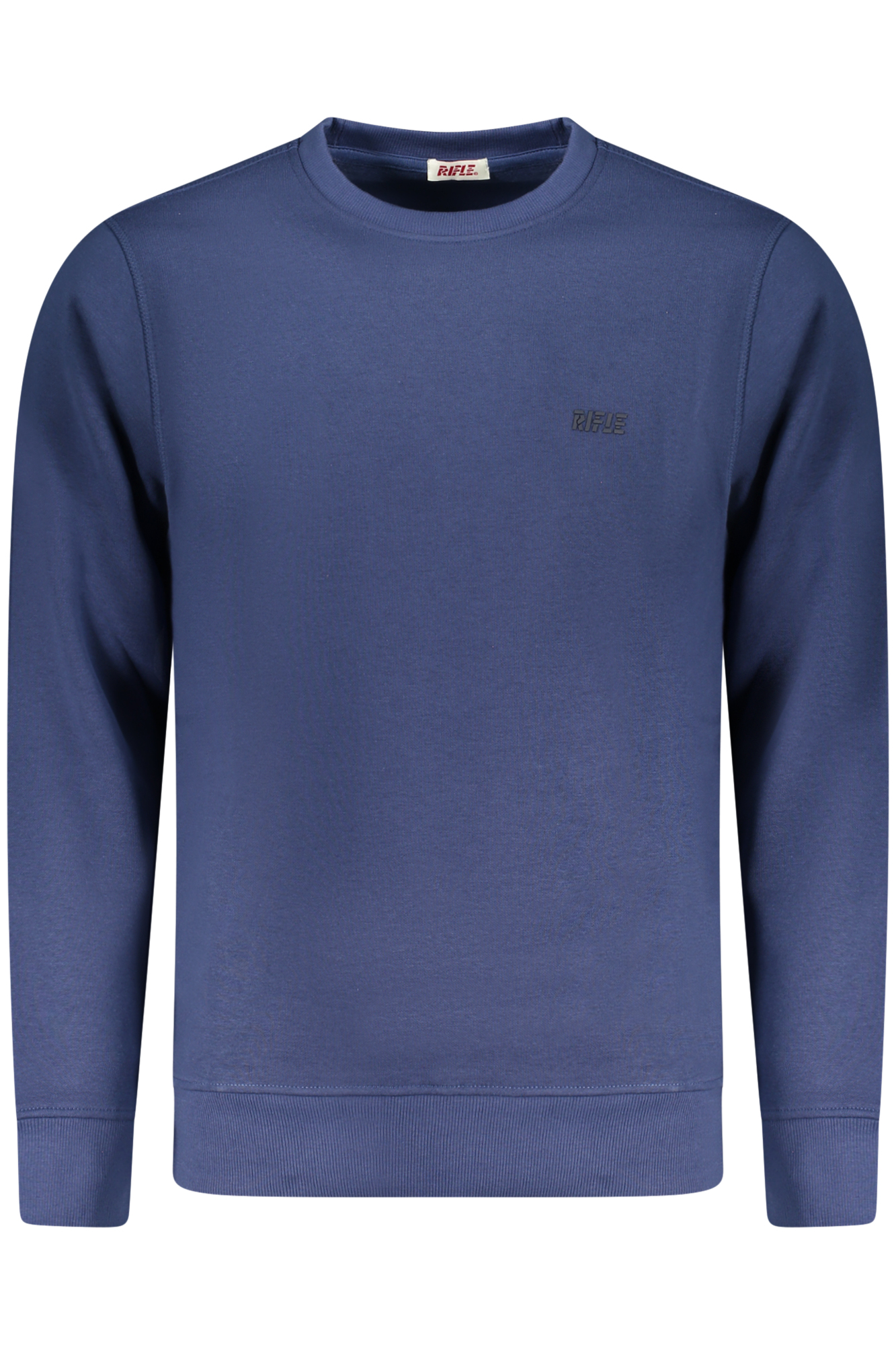 RIFLE MEN ZIP-UP SWEATSHIRT BLUE RIFLE MEN ZIP-UP SWEATSHIRT BLUE
