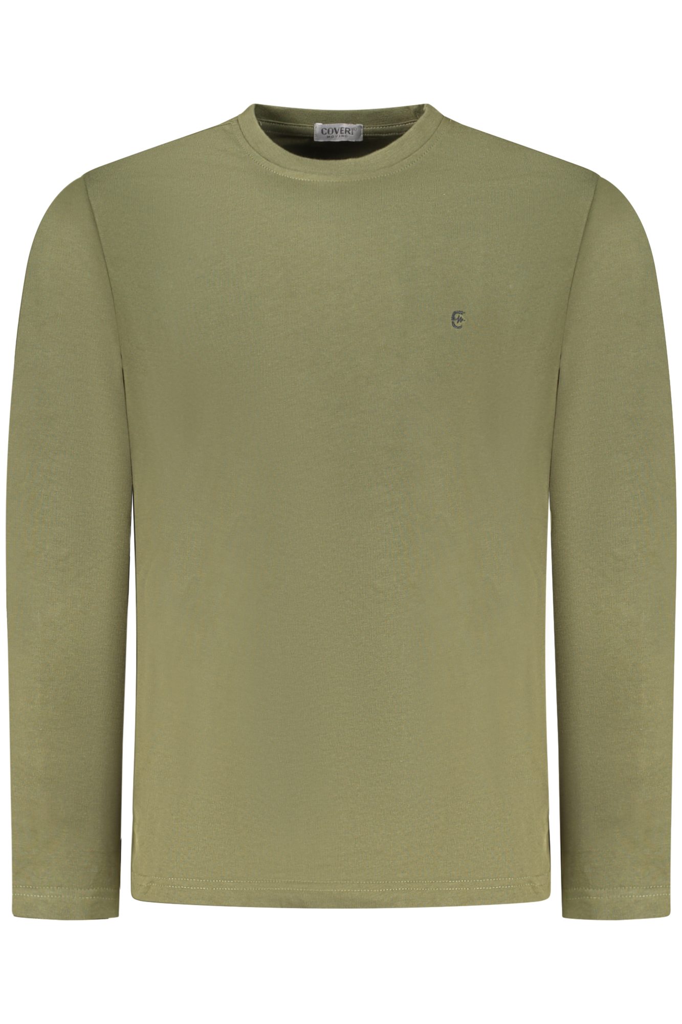 COVERI MOVING MEN LONG-SLEEVED T-SHIRT, GREEN