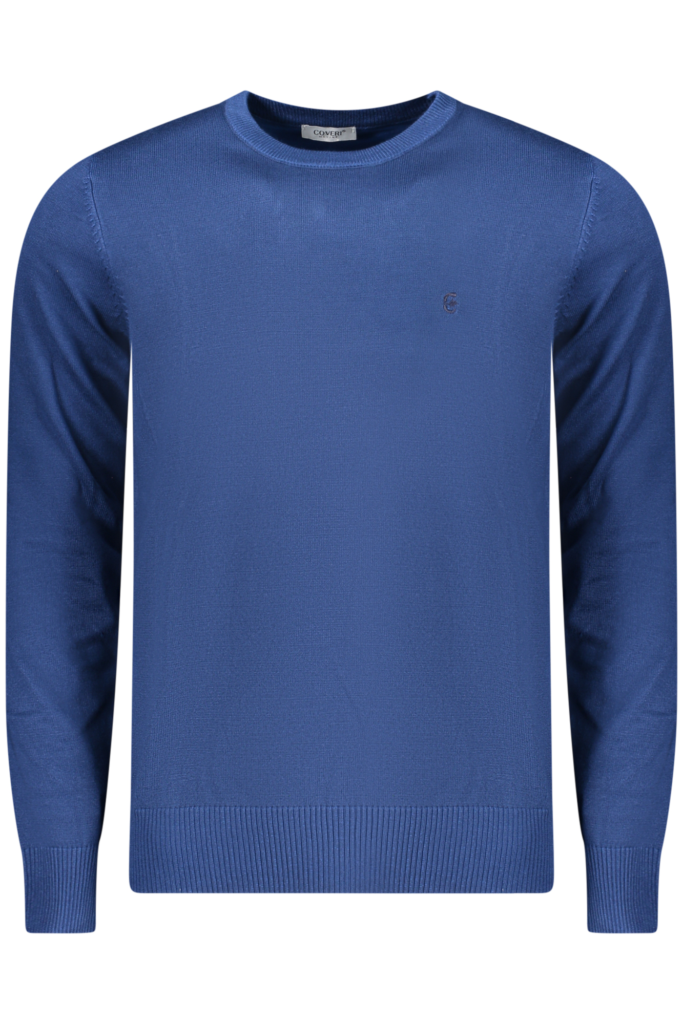 COVERI MOVING MEN BLUE SWEATER COVERI MOVING MEN BLUE SWEATER