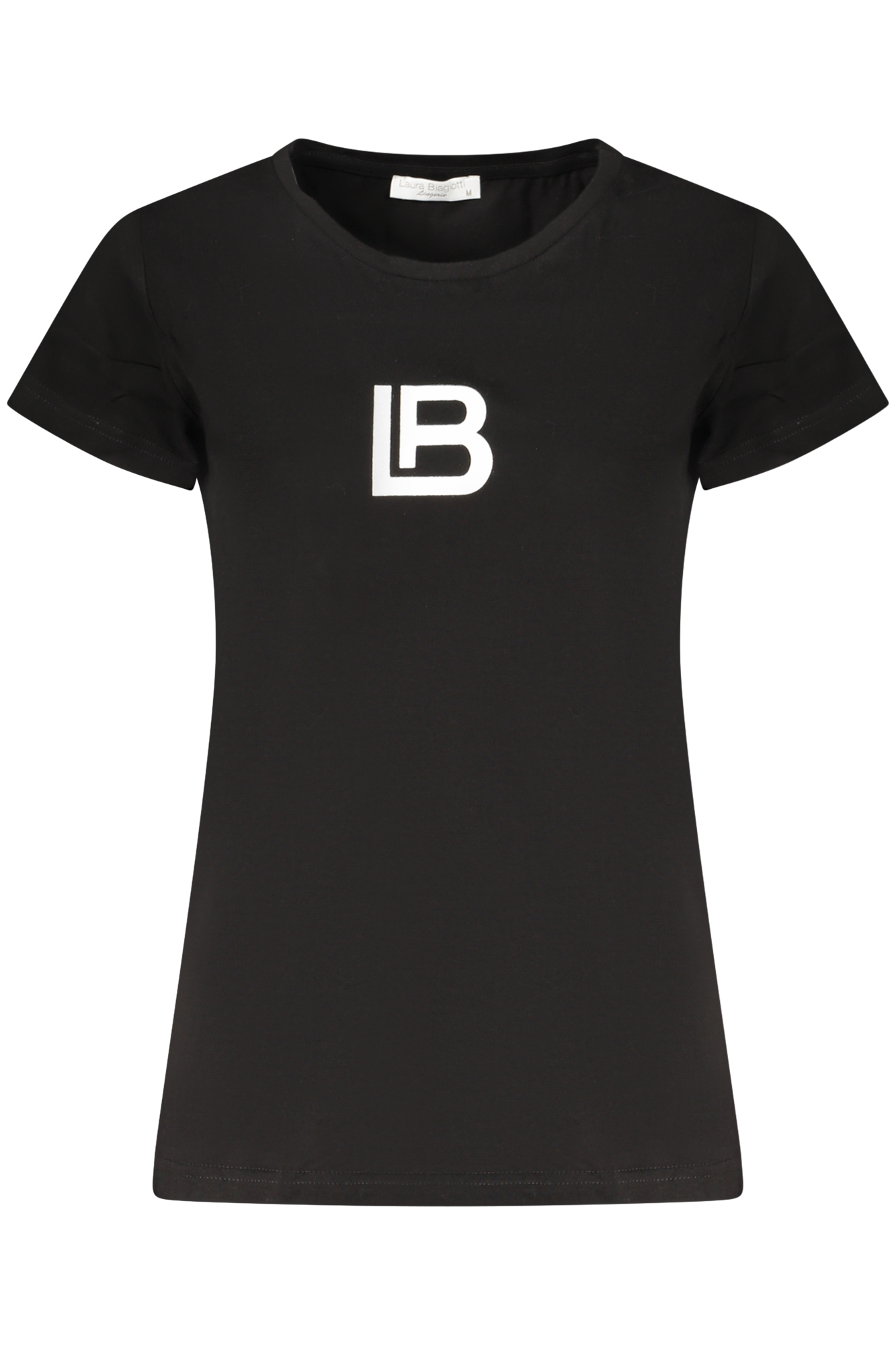 LAURA BIAGIOTTI WOMEN BLACK OUTFIT T-SHIRT LAURA BIAGIOTTI WOMEN BLACK OUTFIT T-SHIRT