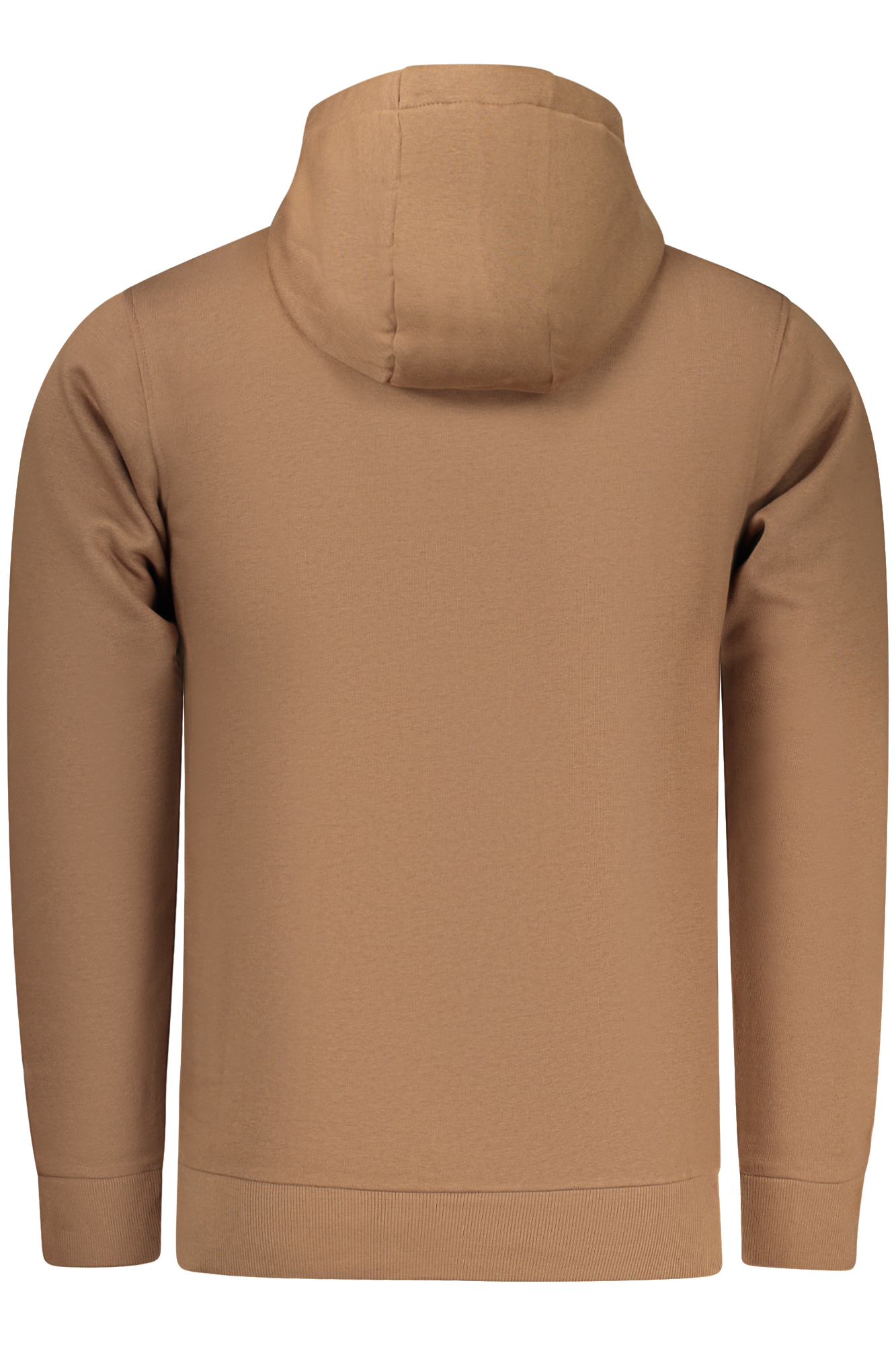 RIFLE MEN ZIP-UP SWEATSHIRT BROWN