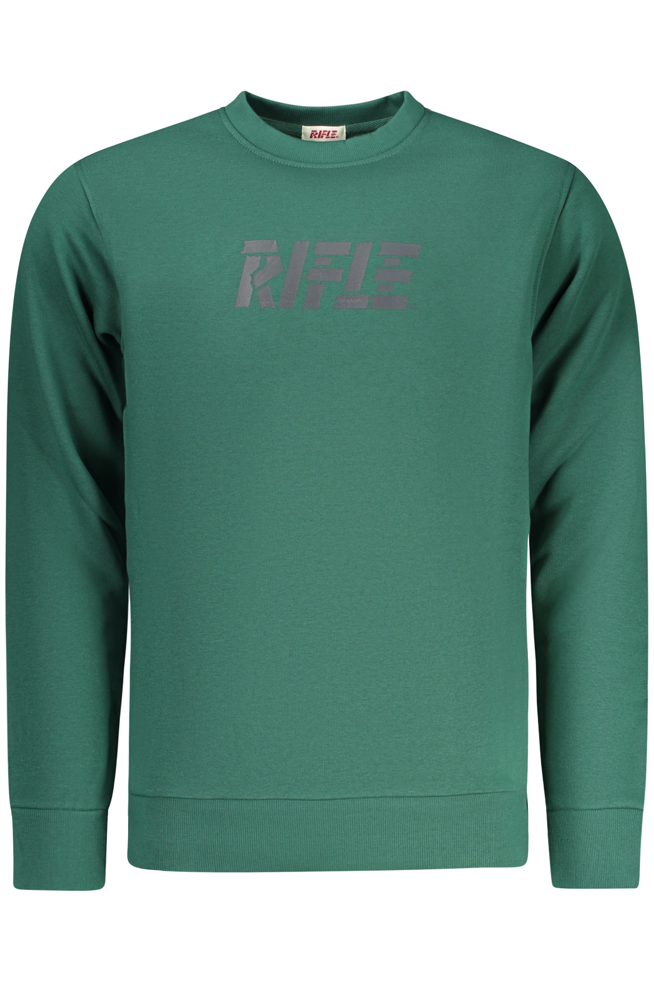 RIFLE MEN ZIP-UP SWEATSHIRT GREEN RIFLE MEN ZIP-UP SWEATSHIRT GREEN