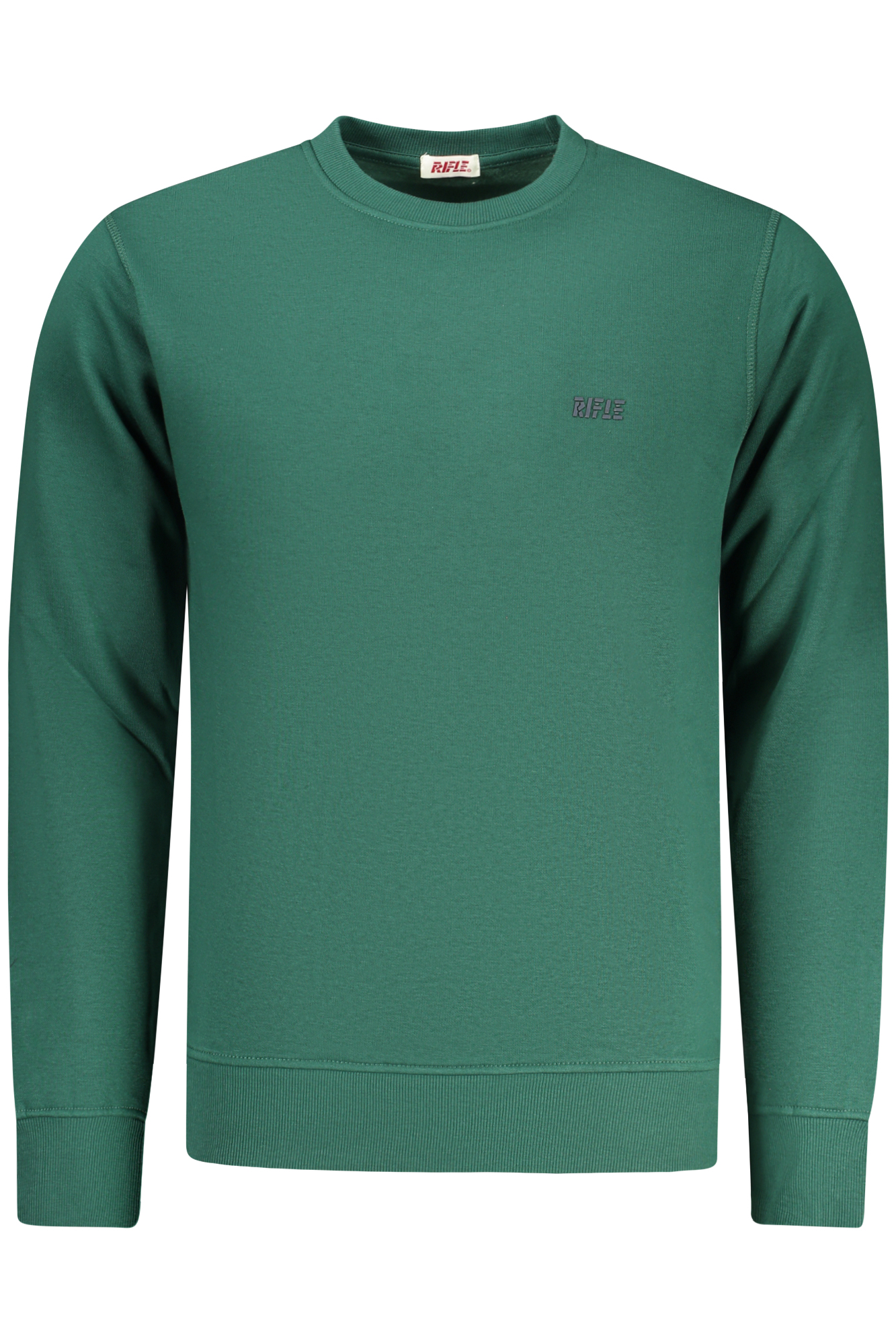 RIFLE MEN ZIP-UP SWEATSHIRT GREEN RIFLE MEN ZIP-UP SWEATSHIRT GREEN