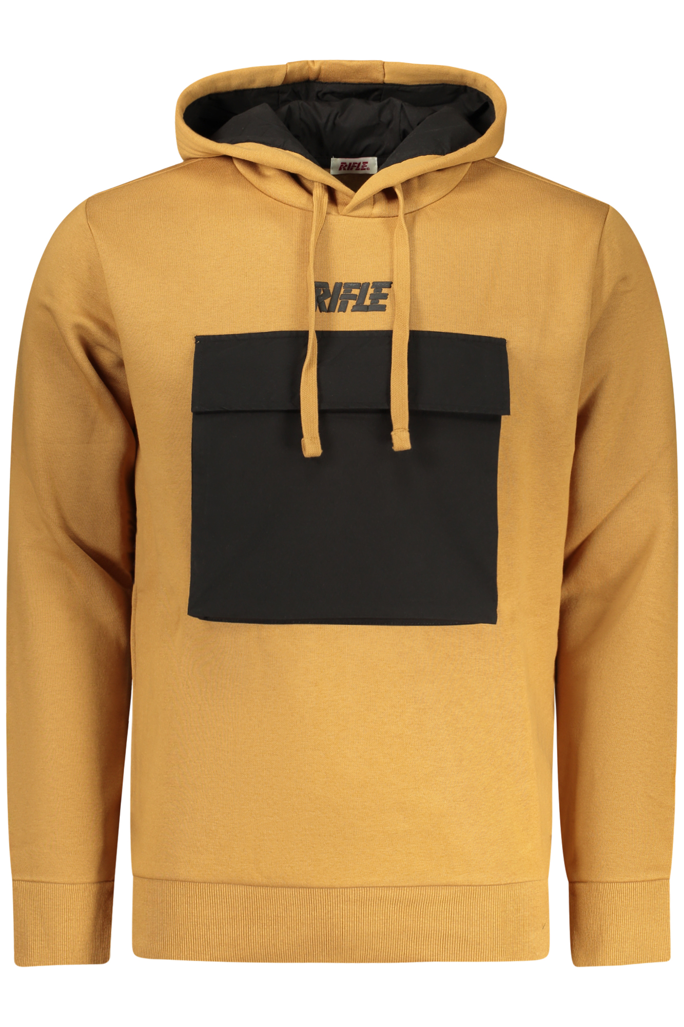 RIFLE MEN ZIP-UP SWEATSHIRT BROWN RIFLE MEN ZIP-UP SWEATSHIRT BROWN